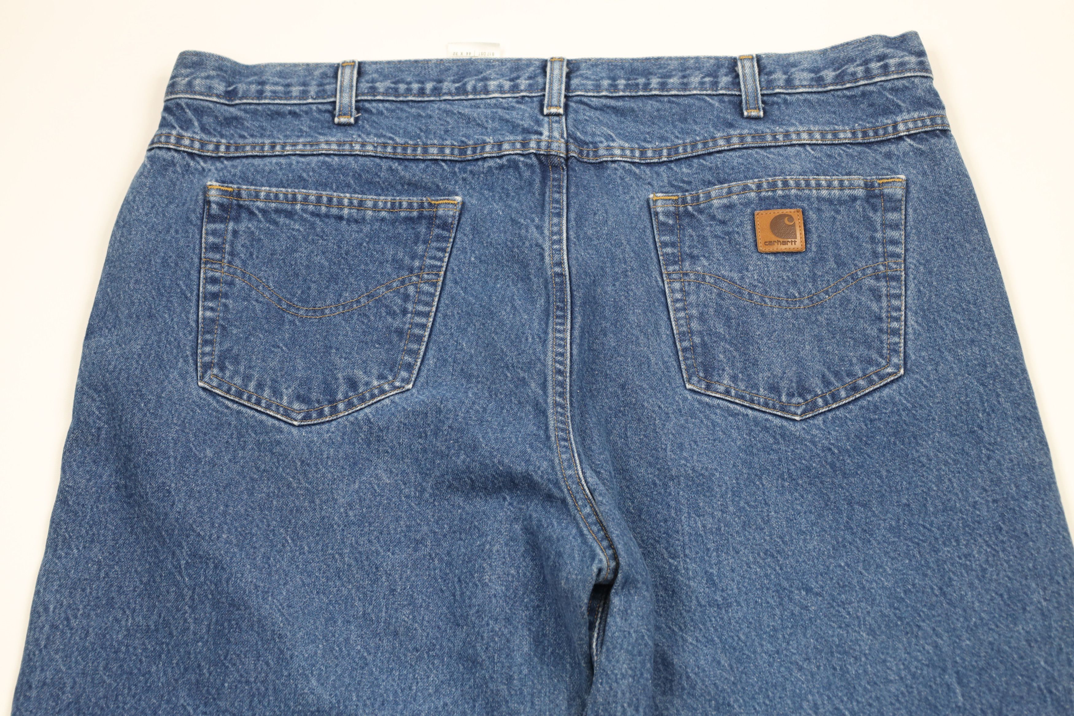Carhartt × Vintage Vintage Carhartt Out Relaxed Fit Tapered Leg Denim Jeans Size US 42 / EU 58 - 9 Thumbnail