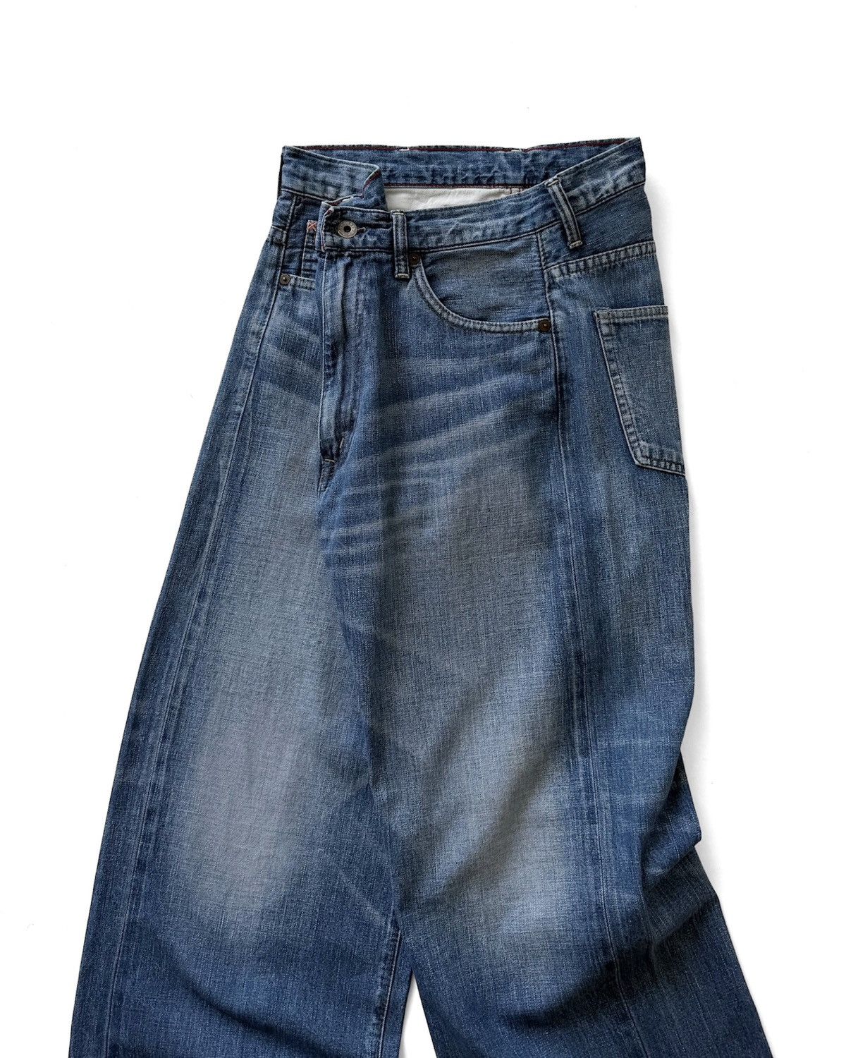 Johnbull JOHNBULL SELVAGE DENIM WIDE JEANS Size US 32 / EU 48 - 2 Thumbnail