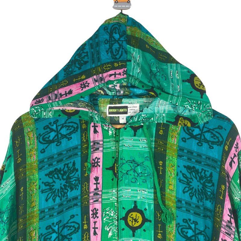 Japanese Brand × Vintage Vintage Bright Lights Hoodies Zipper Jacket Size US M / EU 48-50 / 2 - 2 Thumbnail