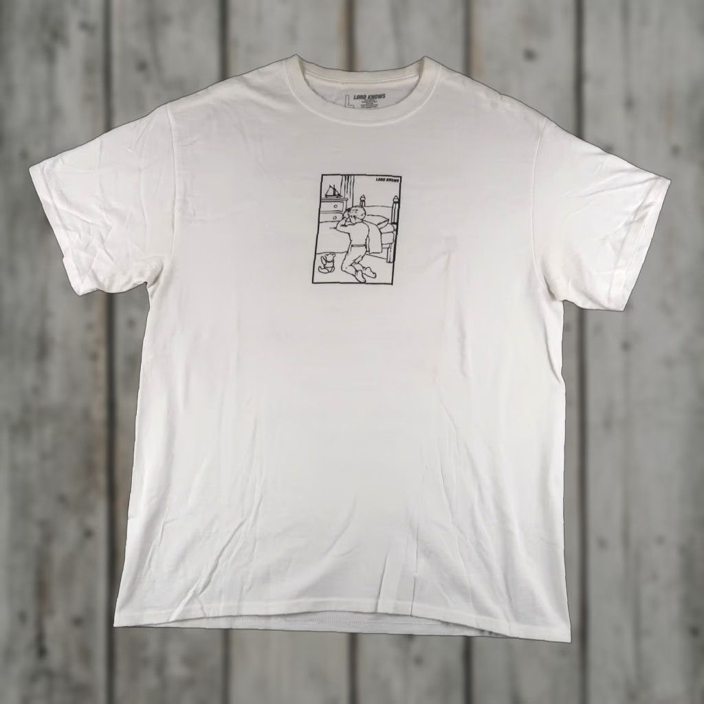 Doublet Lord Knows T Shirt Mens L White Graphic Double Sided Religious Streetwear Tee Size US L / EU 52-54 / 3 - 1 Thumbnail