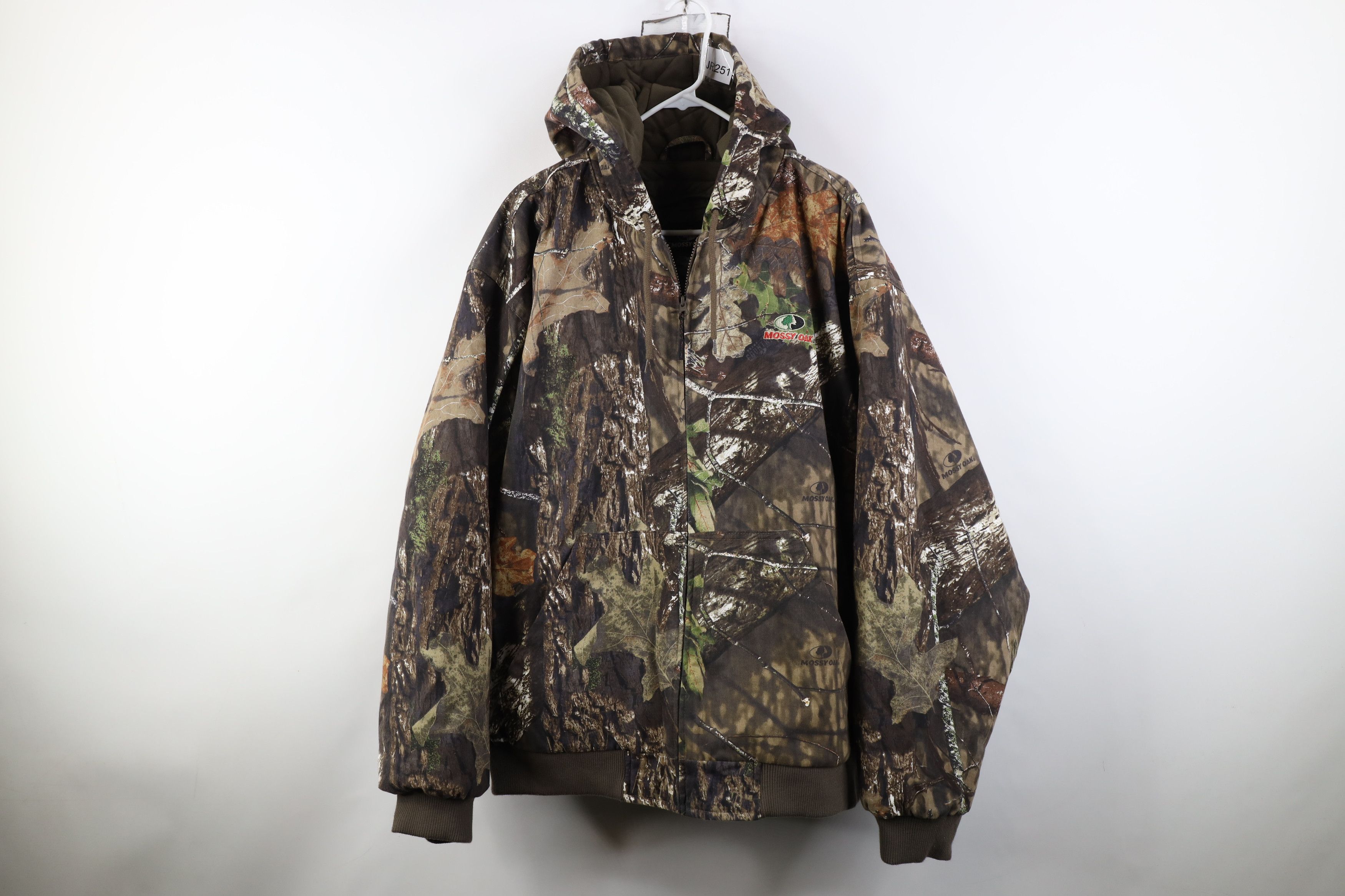 Vintage Vintage Streetwear Mossy Oak Camouflage Hooded Jacket Size US XXL / EU 58 / 5 - 1 Thumbnail