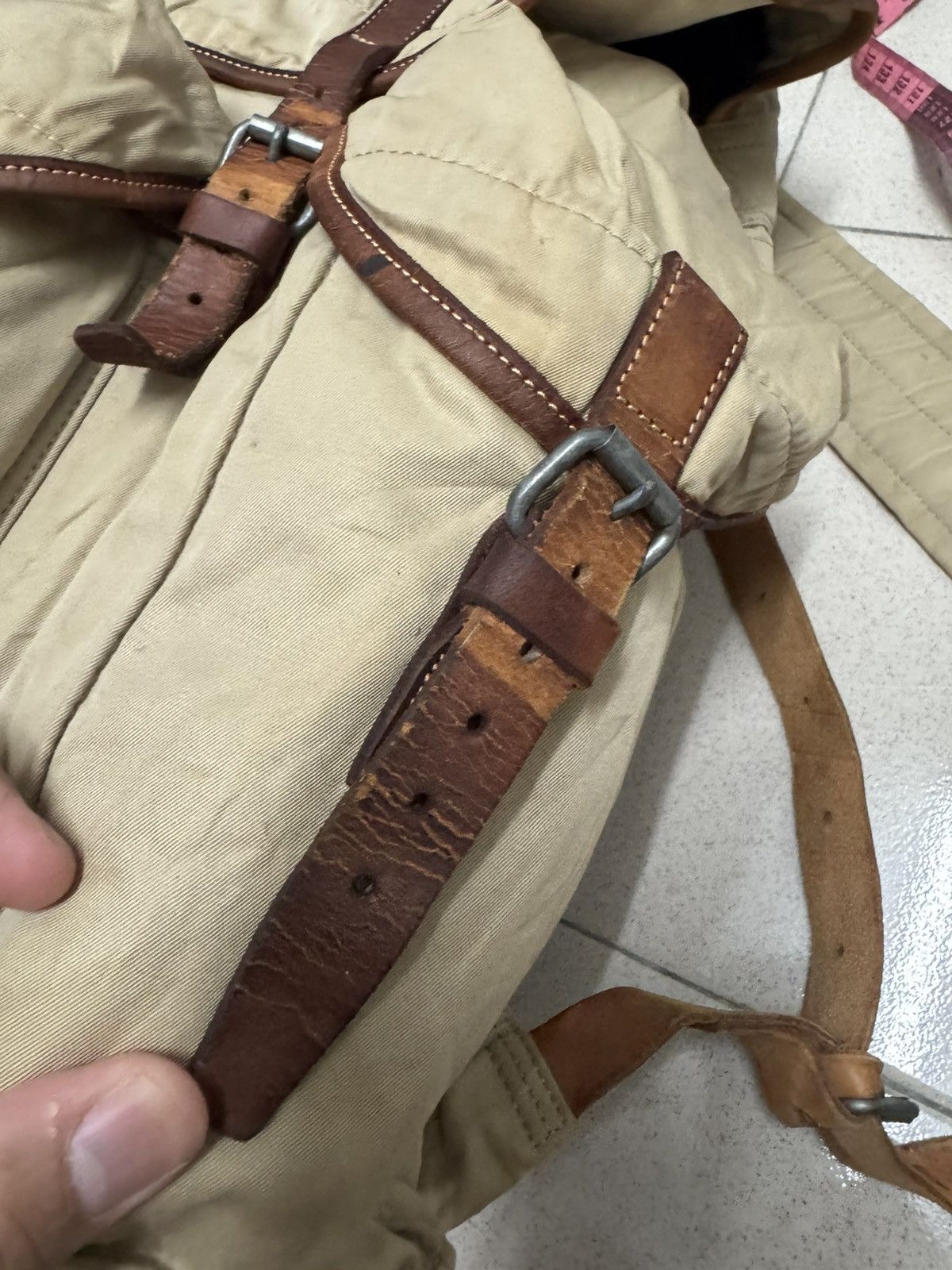 Comme des Garcons VINTAGE 1980s COMME DES GARCONS HOMME RUCKSACK BAG Size ONE SIZE - 11 Thumbnail