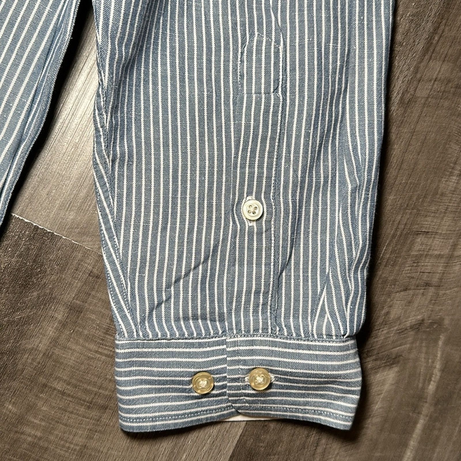 Orvis Orvis Frontier Collar Linen Blend Long Sleeve - 2XL Size US XXL / EU 58 / 5 - 4 Thumbnail