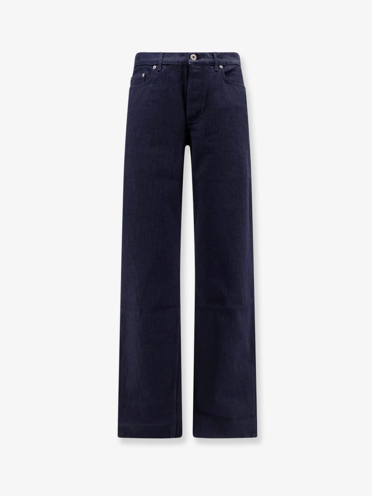 Dior Cotton Jeans With All-Over Dior Oblique Motif Size US 30 / EU 46 - 1 Thumbnail
