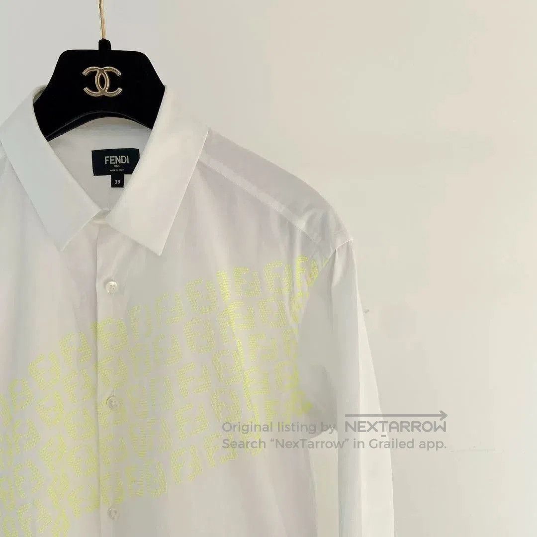 Fendi Fendi Logo Shirt. Size US S / EU 44-46 / 1 - 3 Thumbnail