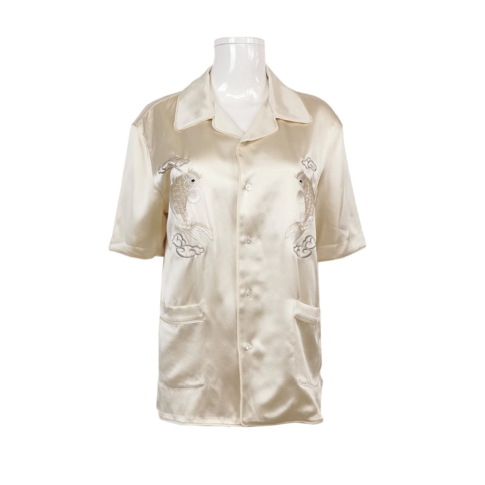 Alexander Wang Alexander Wang Silk Embroidered Blouse Size XS Size XS / US 0-2 / IT 36-38 - 1 Thumbnail