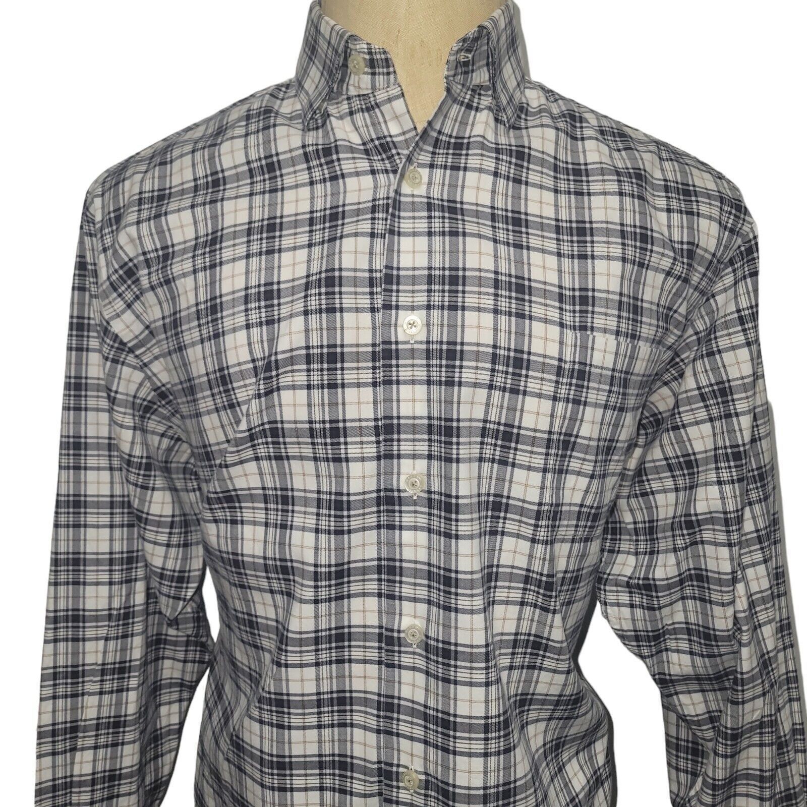 Robert Talbott Robert Talbott Long Sleeve Plaid Shirt Men's. Excellent Cond Size US L / EU 52-54 / 3 - 1 Thumbnail
