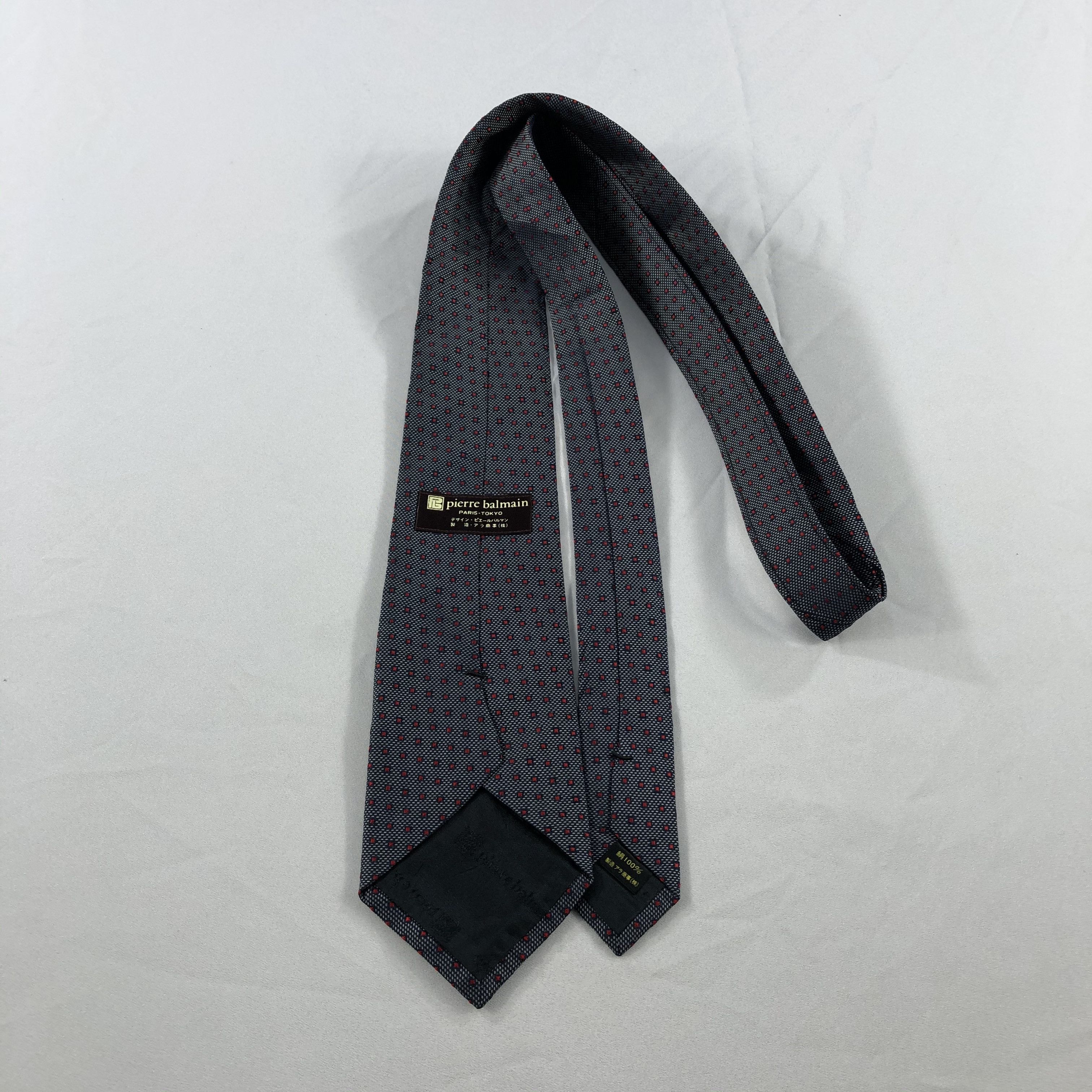Pierre Balmain × Vintage Pierre Balmain Silk Neck Ties T106 Size ONE SIZE - 2 Thumbnail