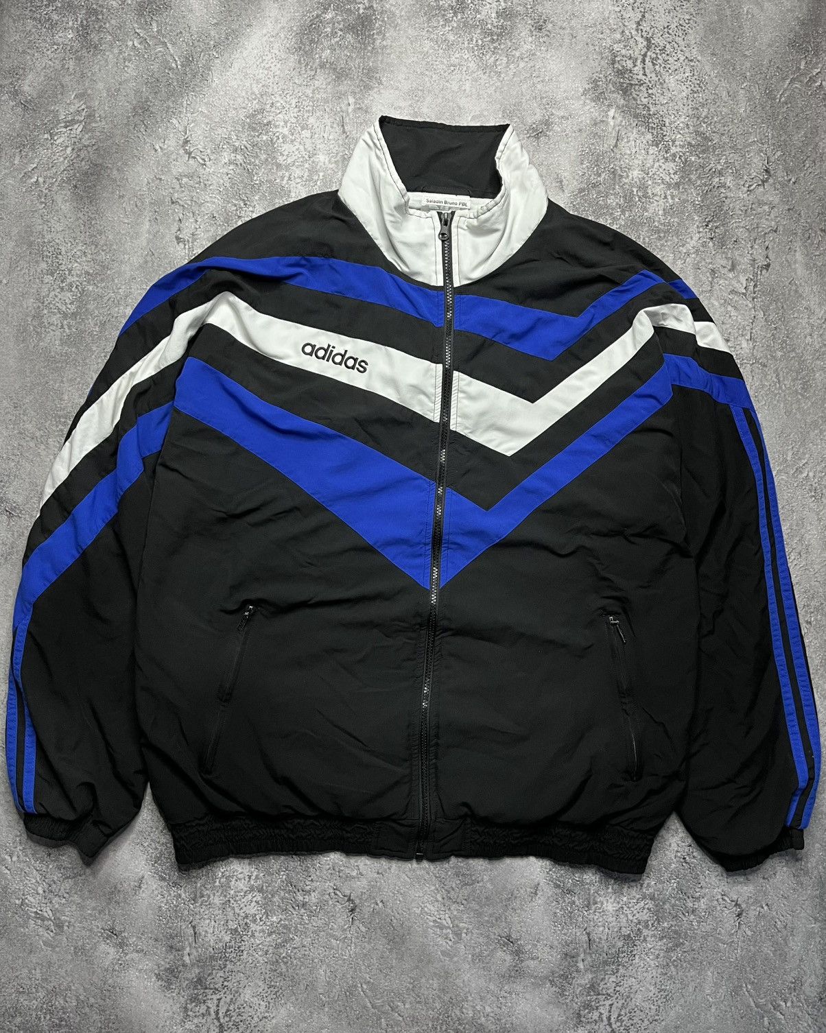 Adidas Vintage 90’s Adidas Zip Jacket Men’s L Size US L / EU 52-54 / 3 - 1 Thumbnail