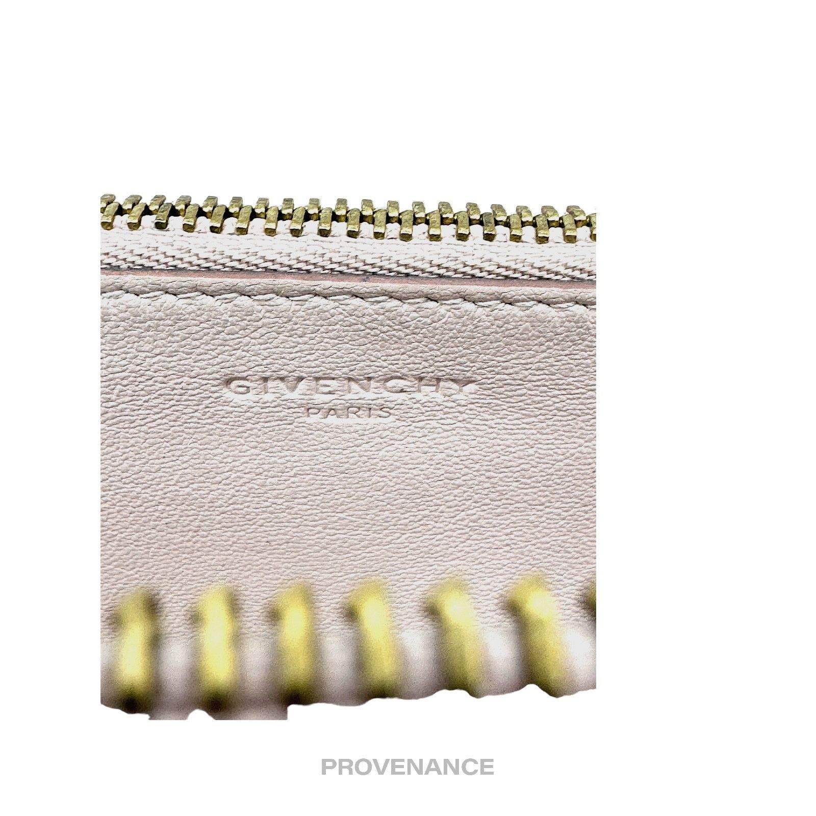 Givenchy 🔴 Givenchy Zip Long Wallet - Blush Quilted Leather Gold Size ONE SIZE - 10 Thumbnail