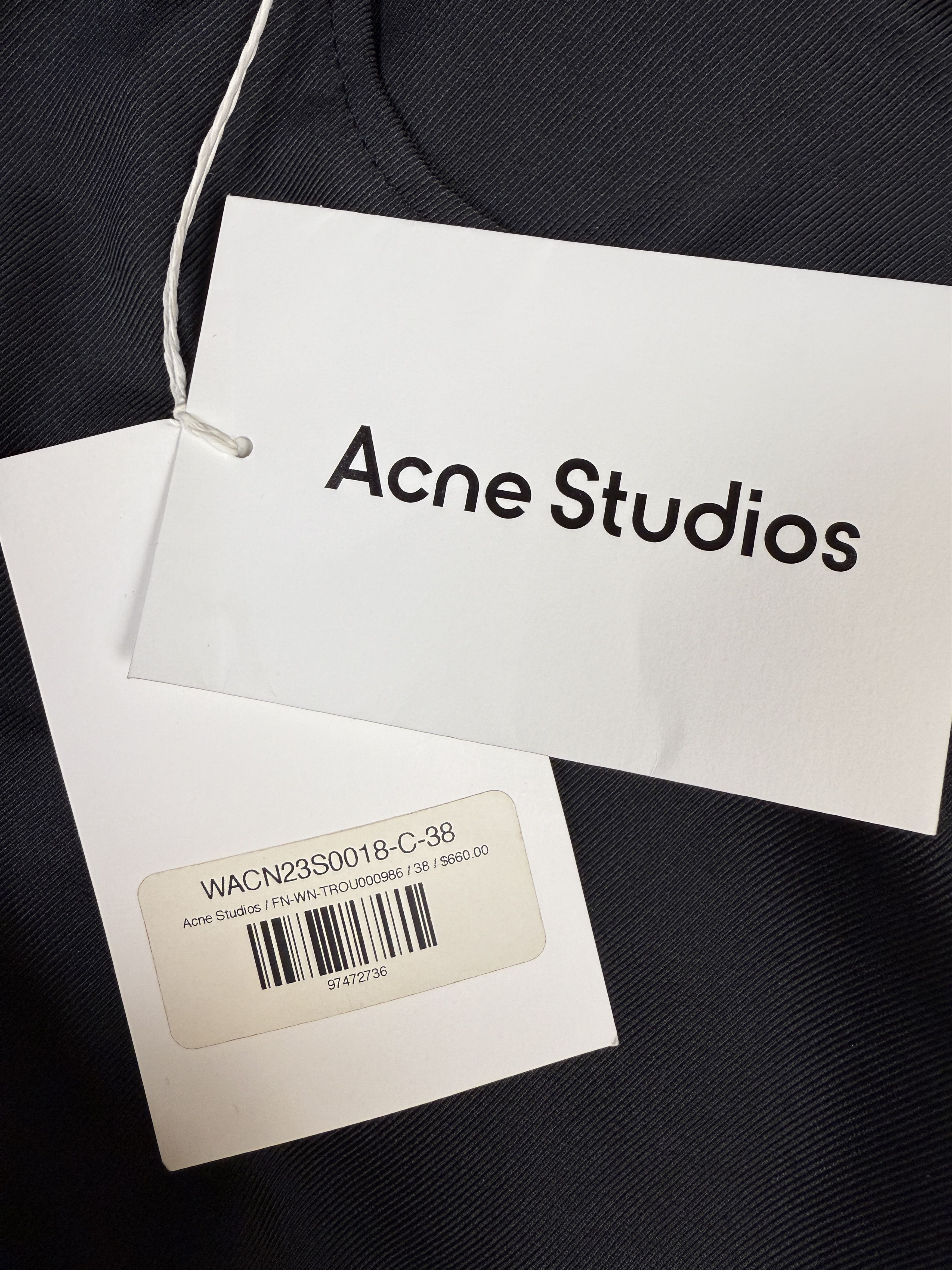 Acne Studios $660 Acne Studios Gathered Pants Size 28" / US 6 / IT 42 - 11 Thumbnail