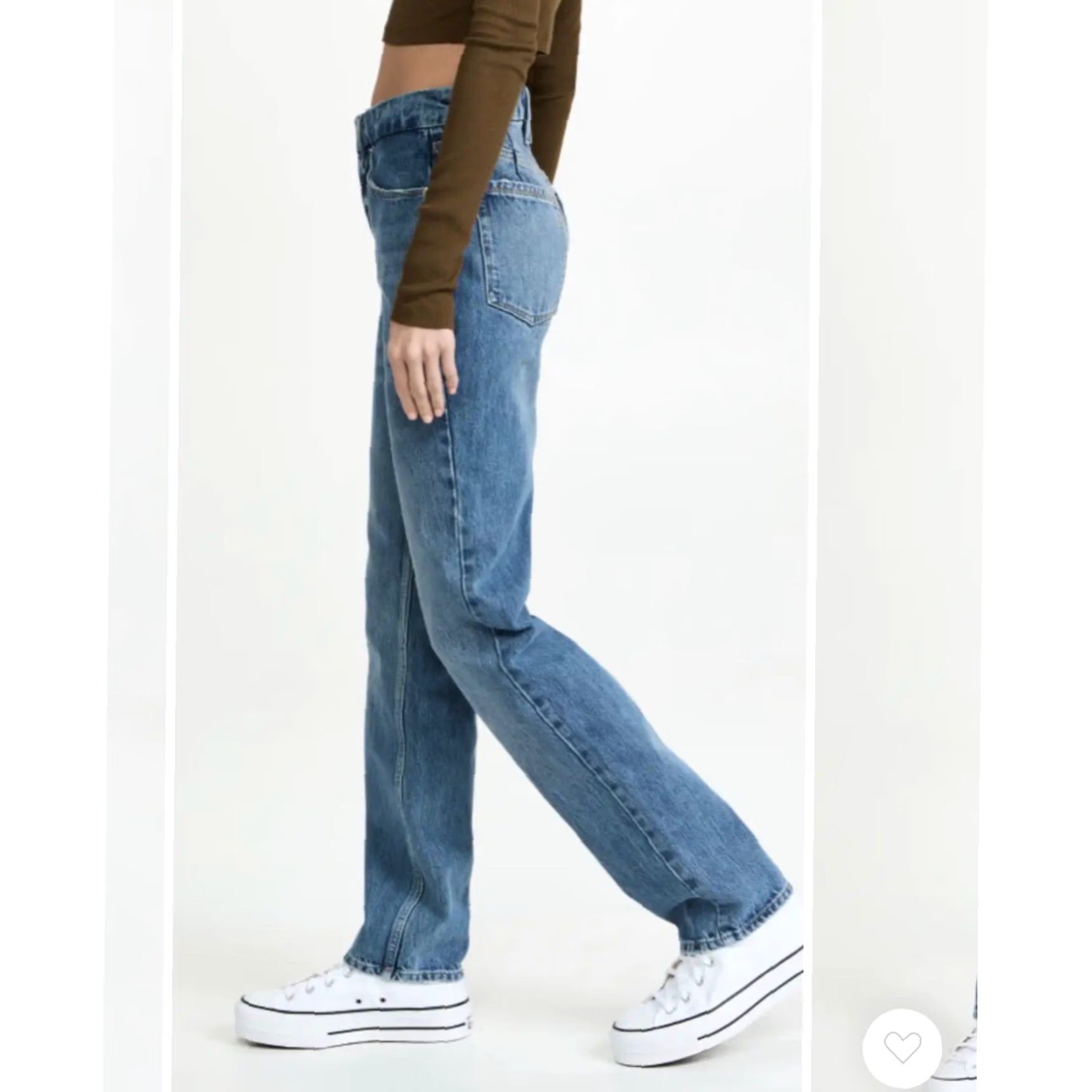 Good American **Good American 90s Icon Blue Straight Jeans Size 26** User: Good American 90s Icon Blue Straight Jeans Size 26 Size 26" / US 2 / IT 38 - 2 Thumbnail