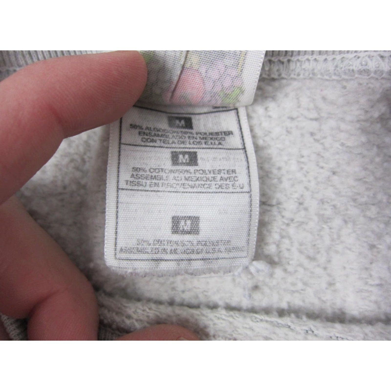 Fruit Of The Loom VINTAGE Fruit of the Loom Sweatshirt Mens M Gray Pullover Crew Neck 90s Size US M / EU 48-50 / 2 - 4 Thumbnail