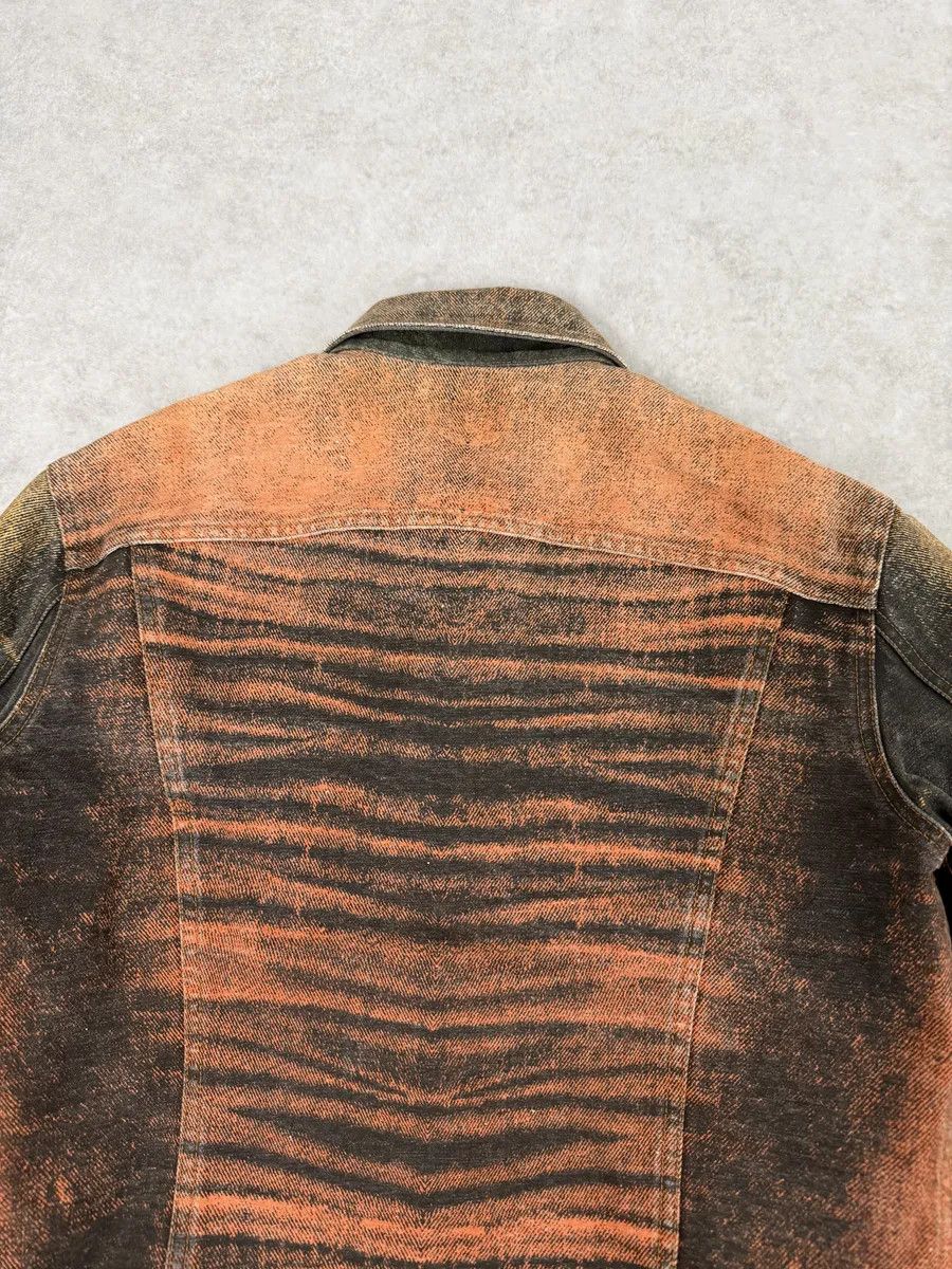 Just Cavalli 2000s Cavalli Cropped Sunset Overprint Trucker Jacket Size US S / EU 44-46 / 1 - 7 Thumbnail