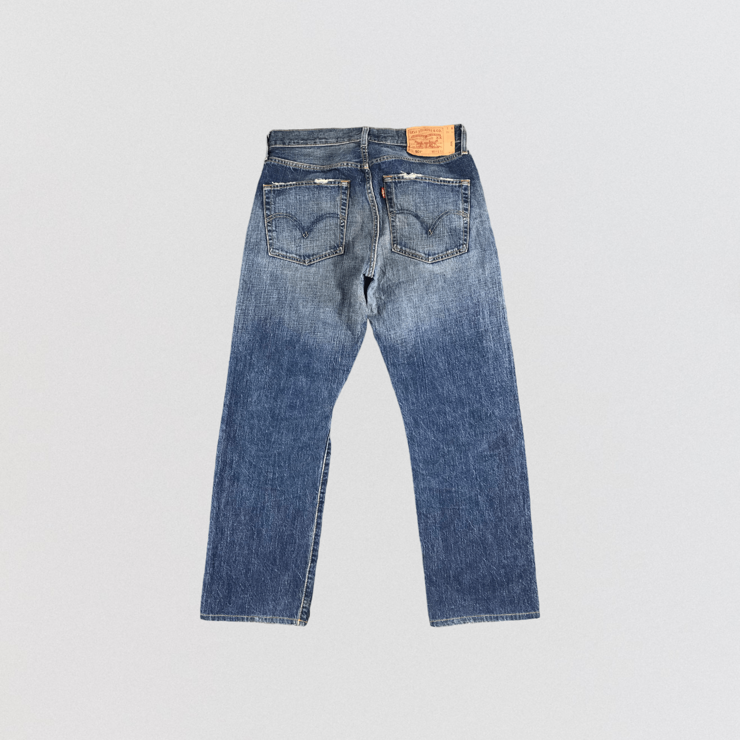 Levi's × Vintage Vintage 90s Levis 501 Jeans-JM508 Size US 32 / EU 48 - 3 Thumbnail