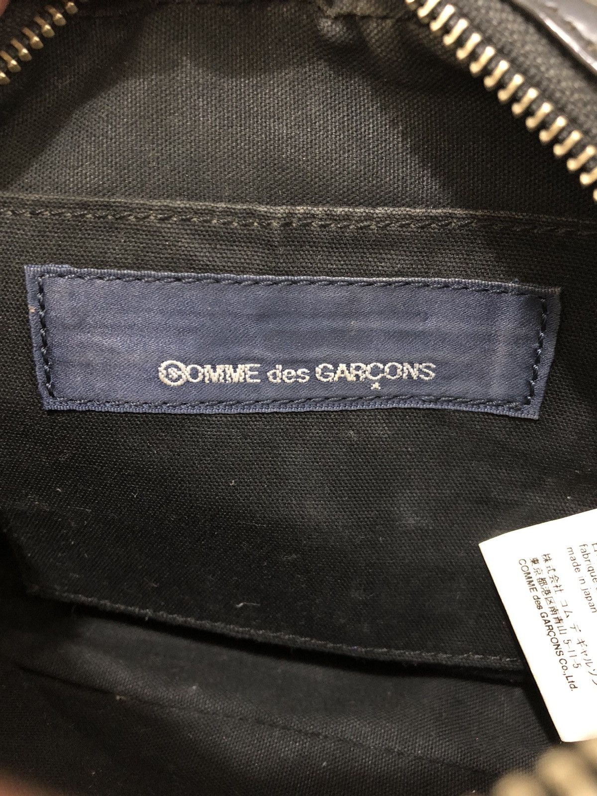 Comme des Garcons × Designer COMME des GARCONS Mini Leather Handbag Size ONE SIZE - 2 Thumbnail