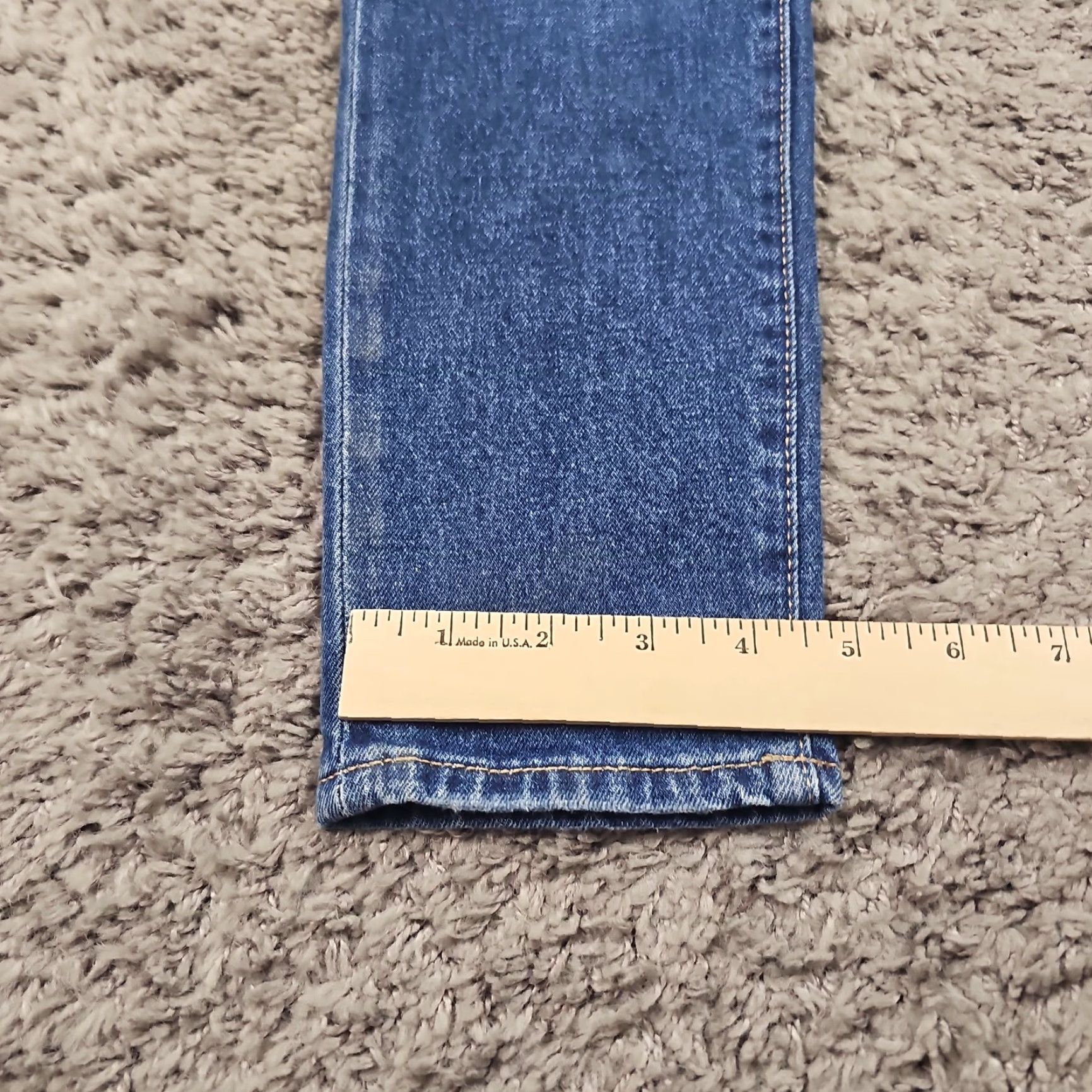 Mavi Mavi Jeans Womens Skinny Low Rise Medium Wash Stretch Denim Alissa 27 26x30 Blue Size 27" / US 4 / IT 40 - 6 Thumbnail