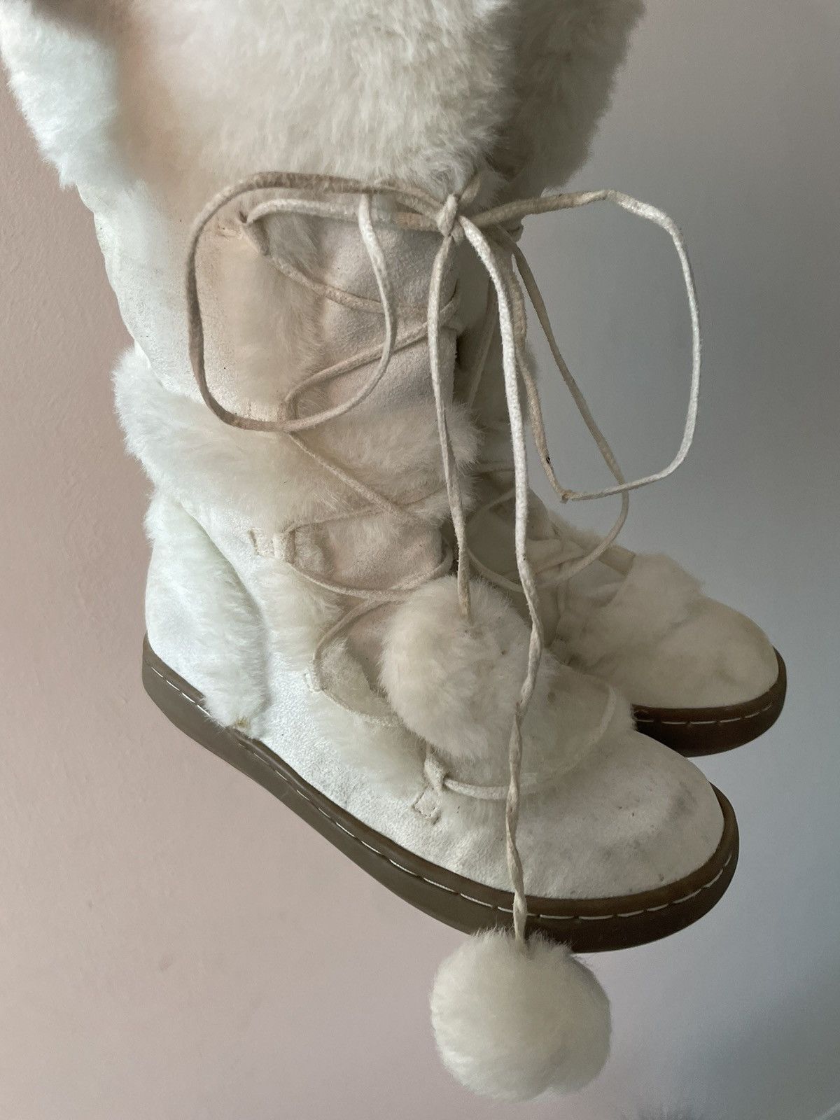 Vintage y2k furry boots Size US 8.5 / IT 38.5 - 5 Thumbnail