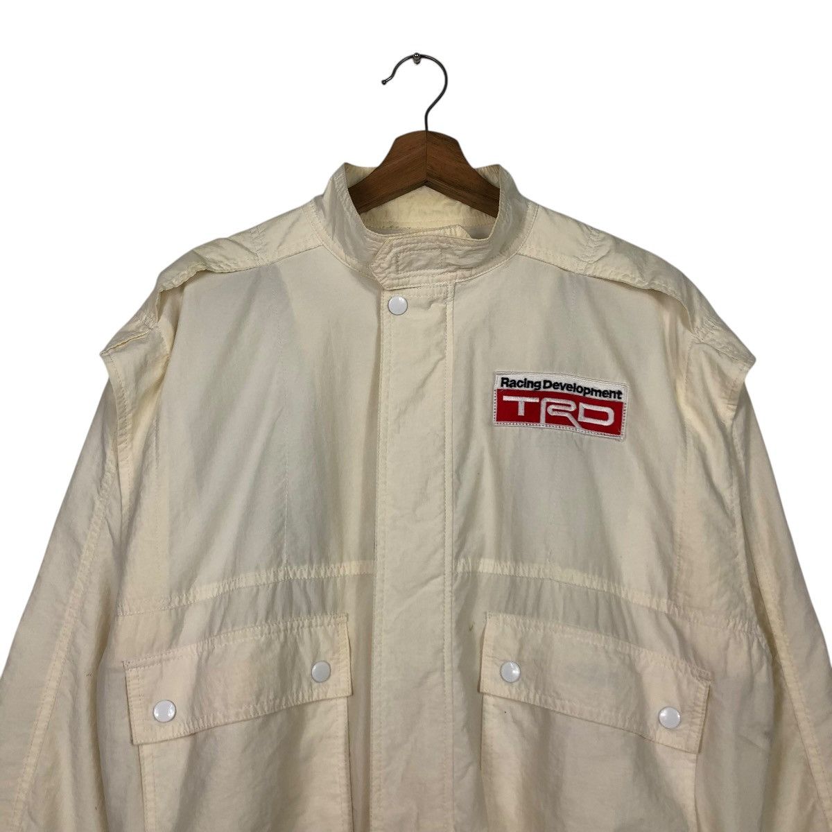 Vintage 🔥VINTAGE BOMBER JACKET RACING DEVELOPMENT TRD BIG LOGO Size US L / EU 52-54 / 3 - 5 Thumbnail