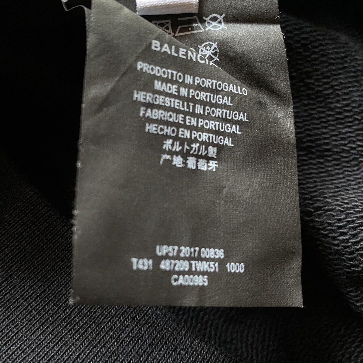 Balenciaga Balenciaga Sinner Oversize Hoodie Size US S / EU 44-46 / 1 - 6 Thumbnail