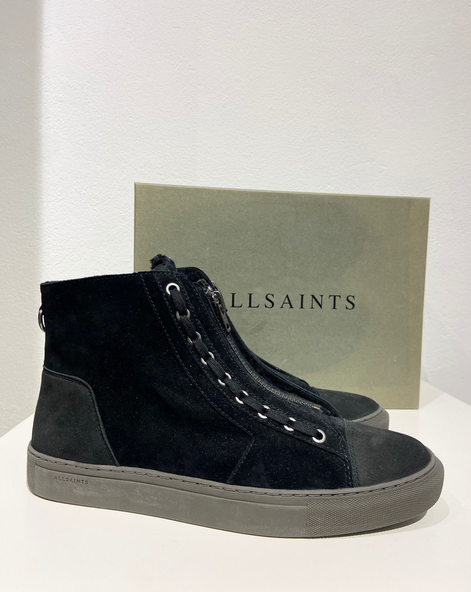 Allsaints AllSaints - Hi-Top Sneakers Size US 11 / EU 44 - 2 Thumbnail