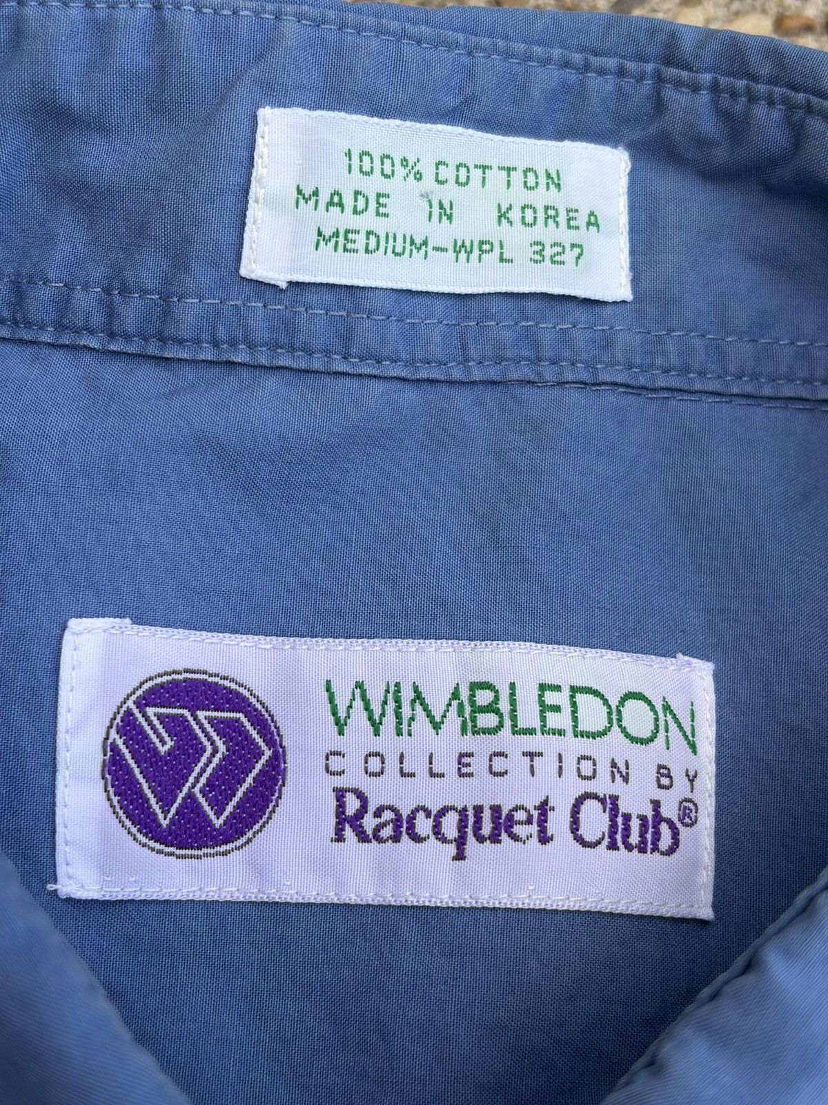 Other Wimbledon Collection Racquet Club Short Sleeve Button Down Size US M / EU 48-50 / 2 - 5 Thumbnail