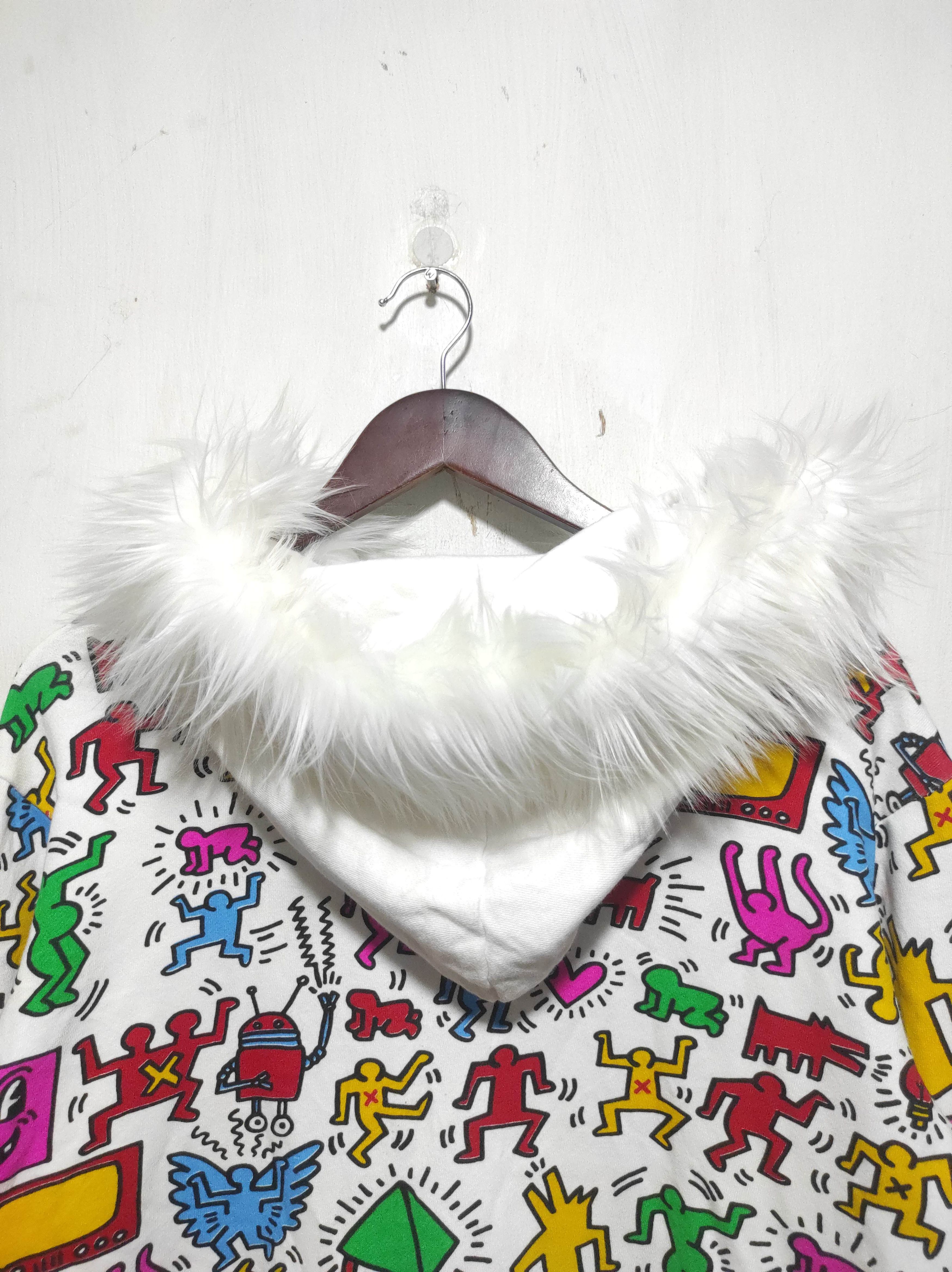 If Six Was Nine Big Bang x Keith Haring Zip Fur Hoodie if6was9 LGB style Size US M / EU 48-50 / 2 - 16 Thumbnail