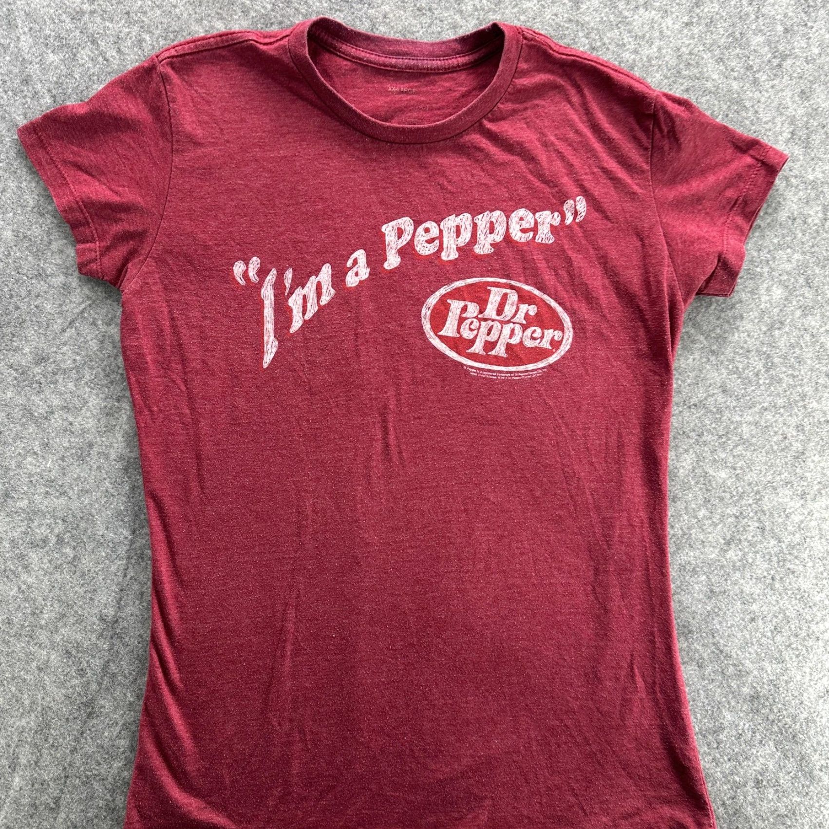 Vintage VINTAGE Dr Pepper T-Shirt Womens 2XL Red "I'm a Pepper" Graphic Soft Crewneck Retro Novelty Size XXL / US 16-18 / IT 52-54 - 3 Thumbnail