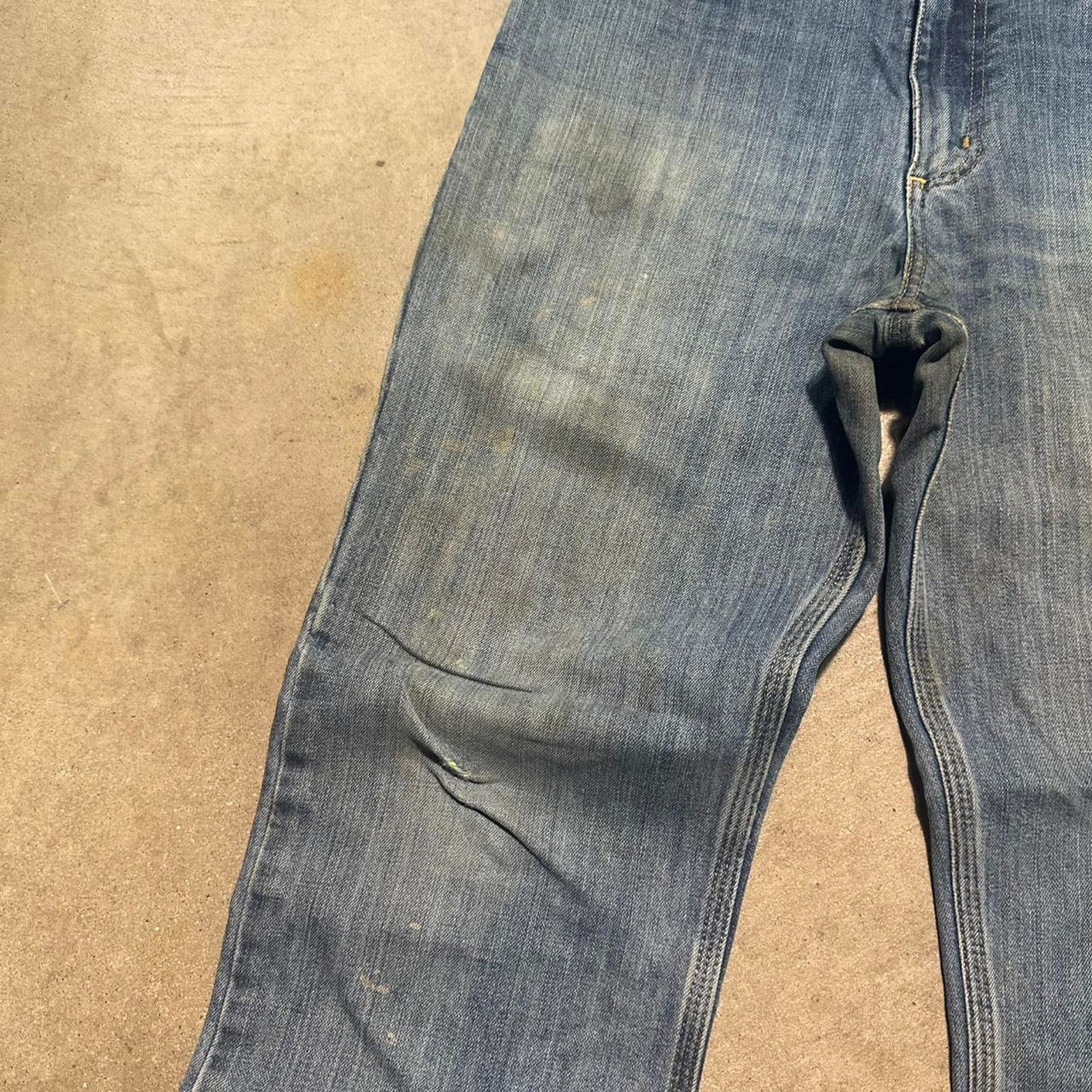 Carhartt Vintage Carhartt Distressed Stained Jeans Relaxed Fit Pants Size US 32 / EU 48 - 6 Thumbnail