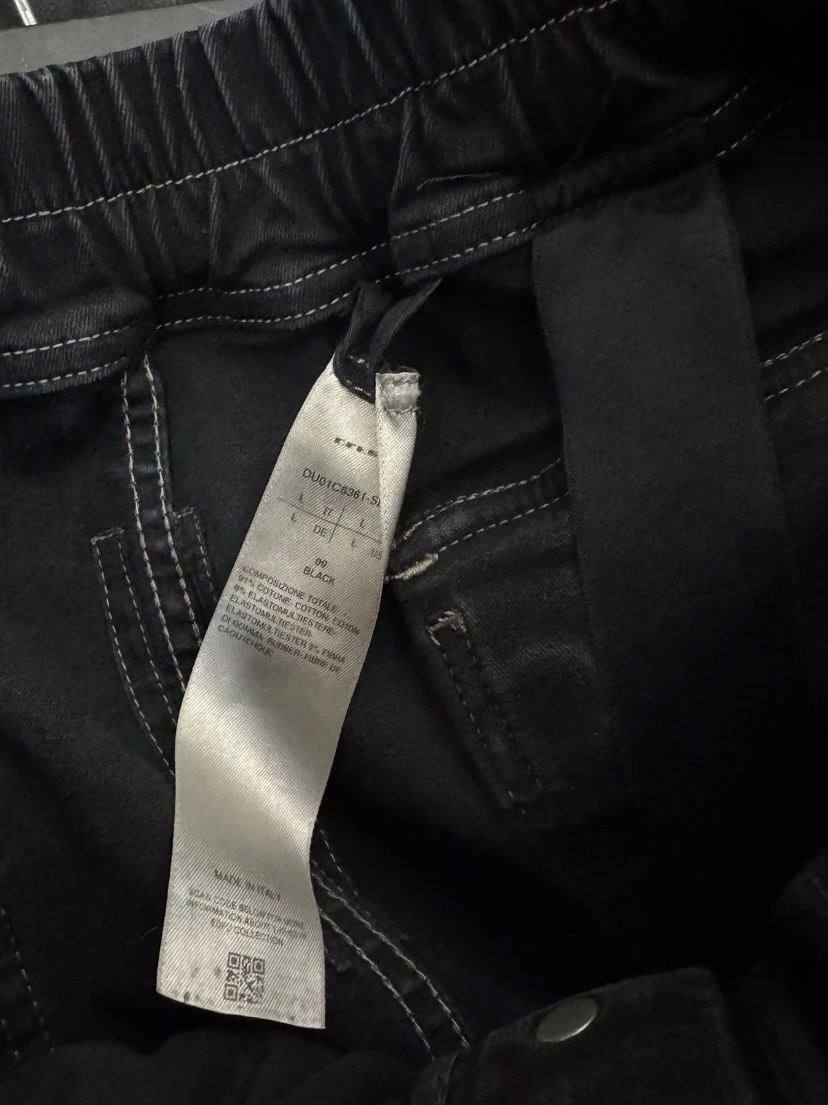 Rick Owens Rick Owens Aircut Waxed Pants Size US 33 - 7 Thumbnail