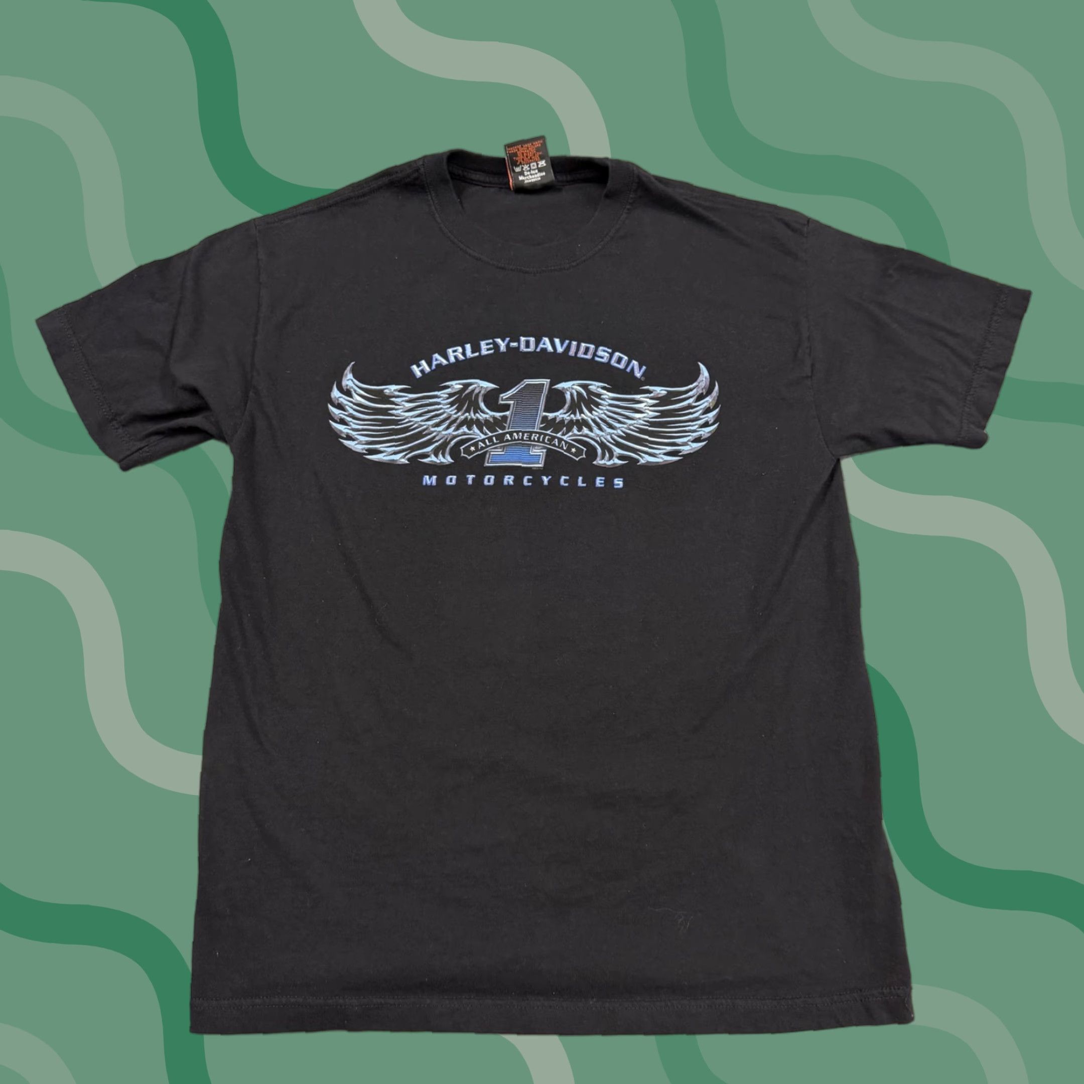 Harley Davidson Harley-Davidson Shirt Mens Large Black Brighton Michigan Graphic Tee Size US L / EU 52-54 / 3 - 1 Thumbnail