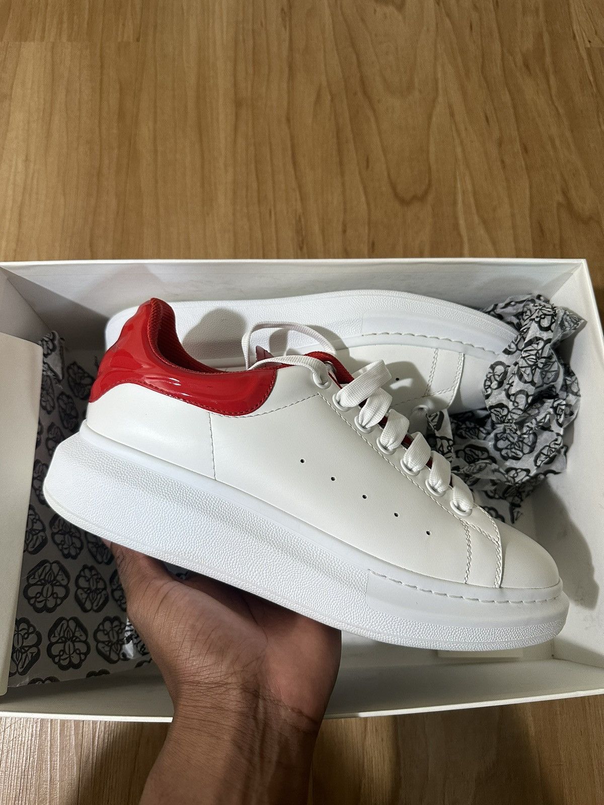 Alexander mcqueen oversized sneaker grailed clearance