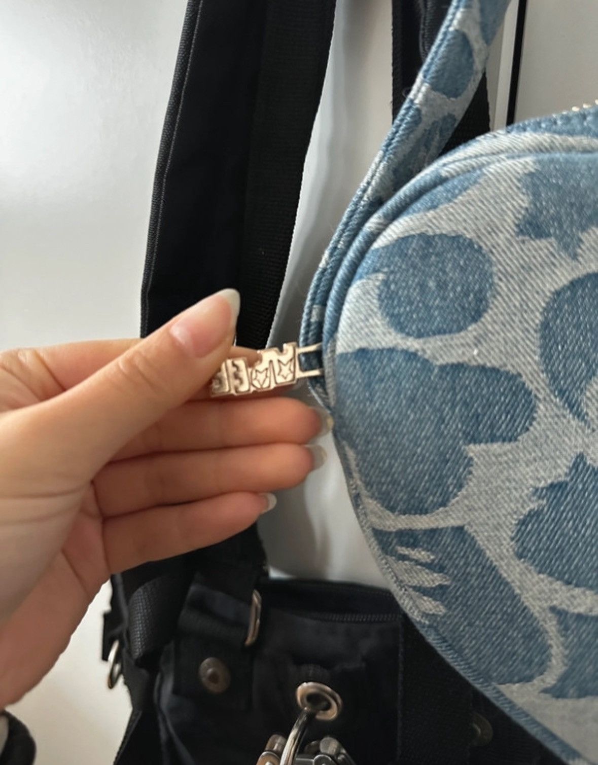 Aape Aape Heart denim bag Size ONE SIZE - 3 Thumbnail