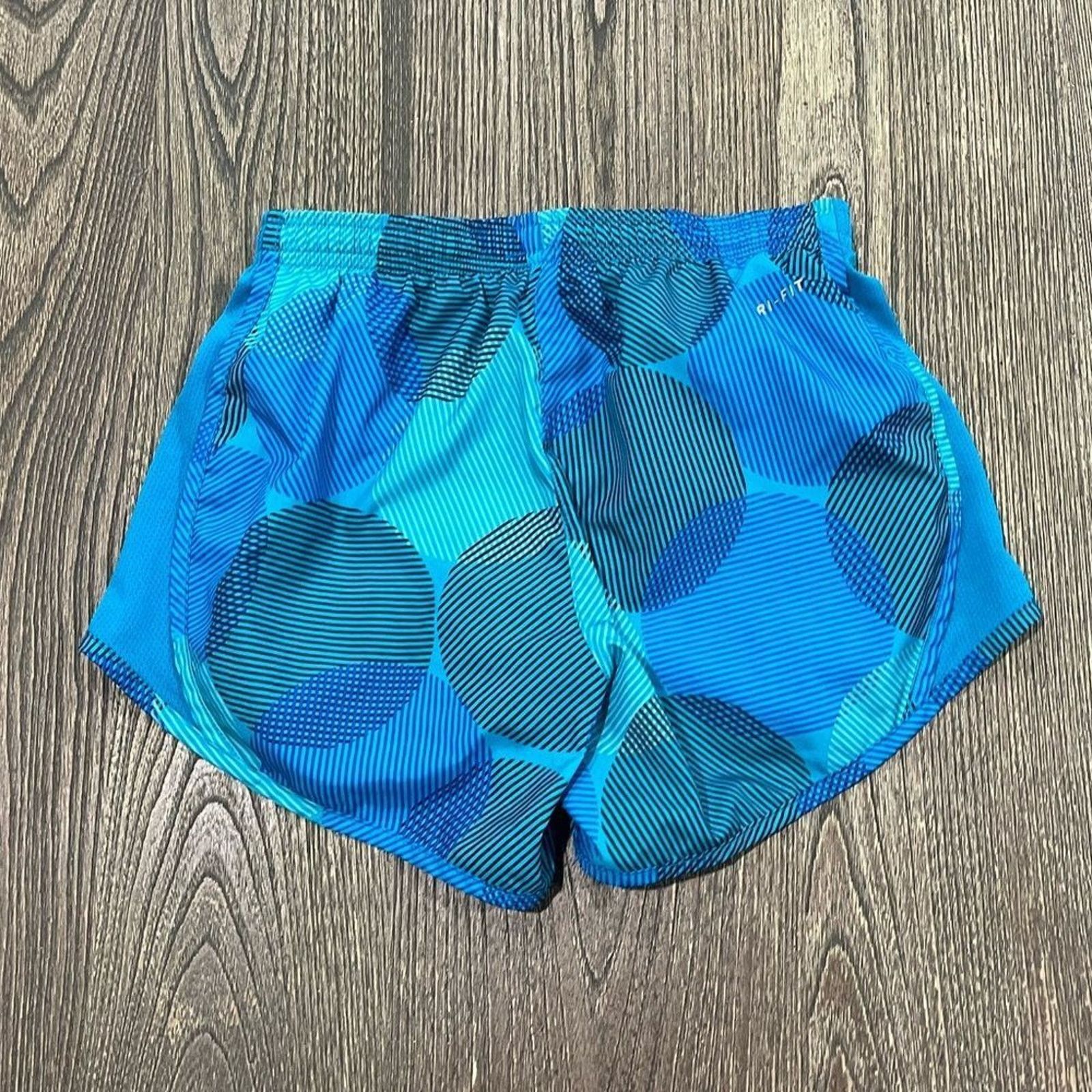 Nike Nike Dri-Fit Running Shorts Circle Striped Print Elastic M Size 30" / US 8 / IT 44 - 5 Thumbnail
