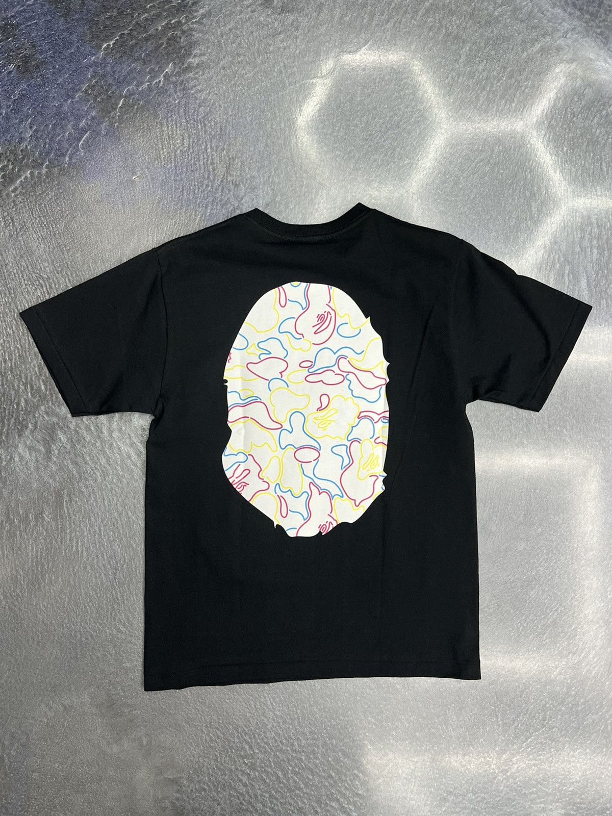 Bape Bape Neon Camo Big Ape Head T-Shirt Size US S / EU 44-46 / 1 - 6 Thumbnail