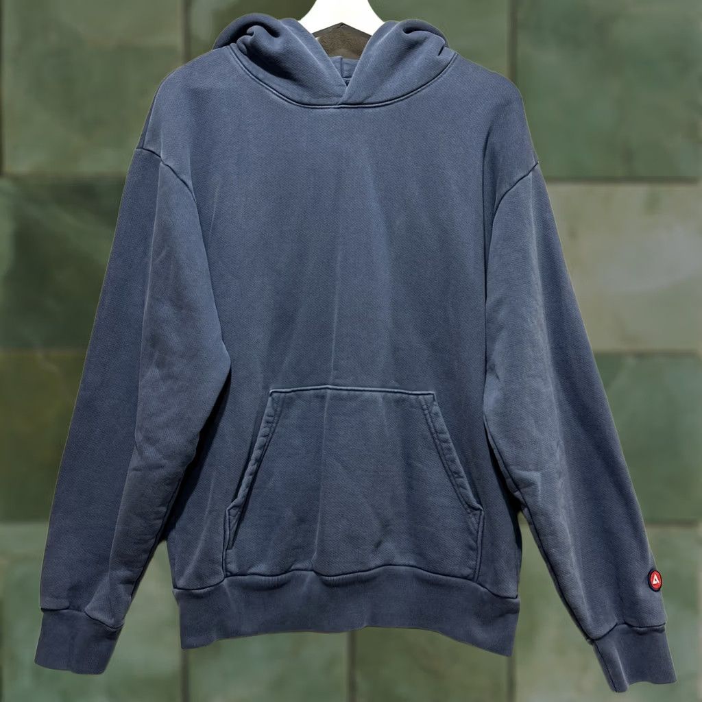 Vintage VINTAGE American Giant Unisex Hoodie Blue M Pullover Long Sleeve Logo Size US M / EU 48-50 / 2 - 1 Thumbnail