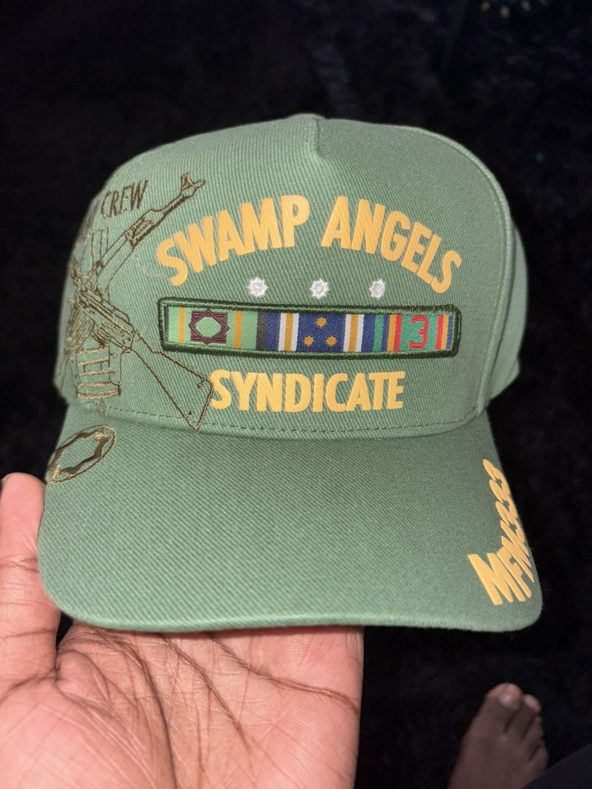 murd333r.fm MFM-333 SWAMP ANGELS SYNDICATE SNAPBACK Size ONE SIZE - 1 Thumbnail