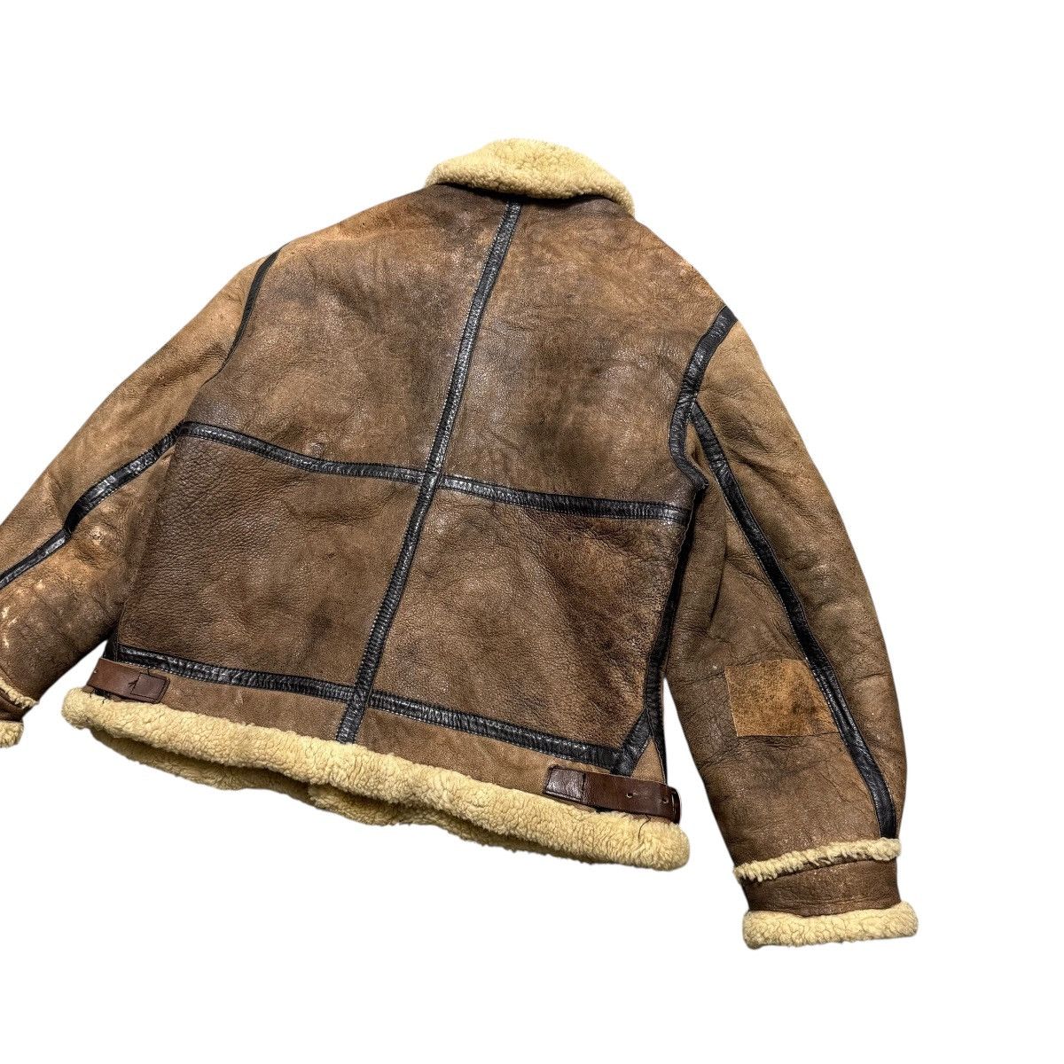Golden Bear Vintage 80s Golden Bear Scovill Mouton Flight B3 Jacket Size US M / EU 48-50 / 2 - 16 Thumbnail