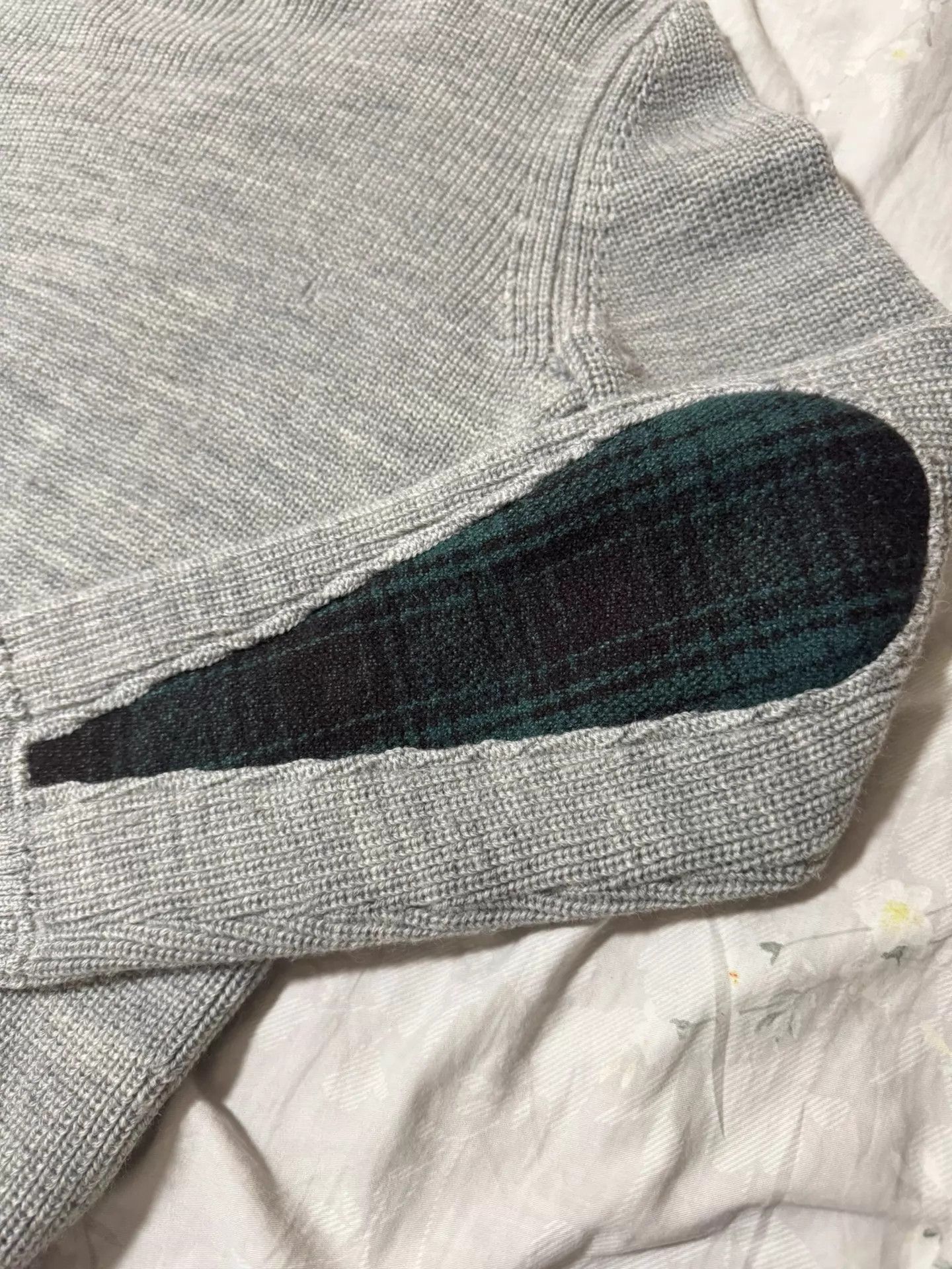 Visvim visvim 16aw Spot DropSleeve Wool Knit Gray L Size US L / EU 52-54 / 3 - 6 Thumbnail