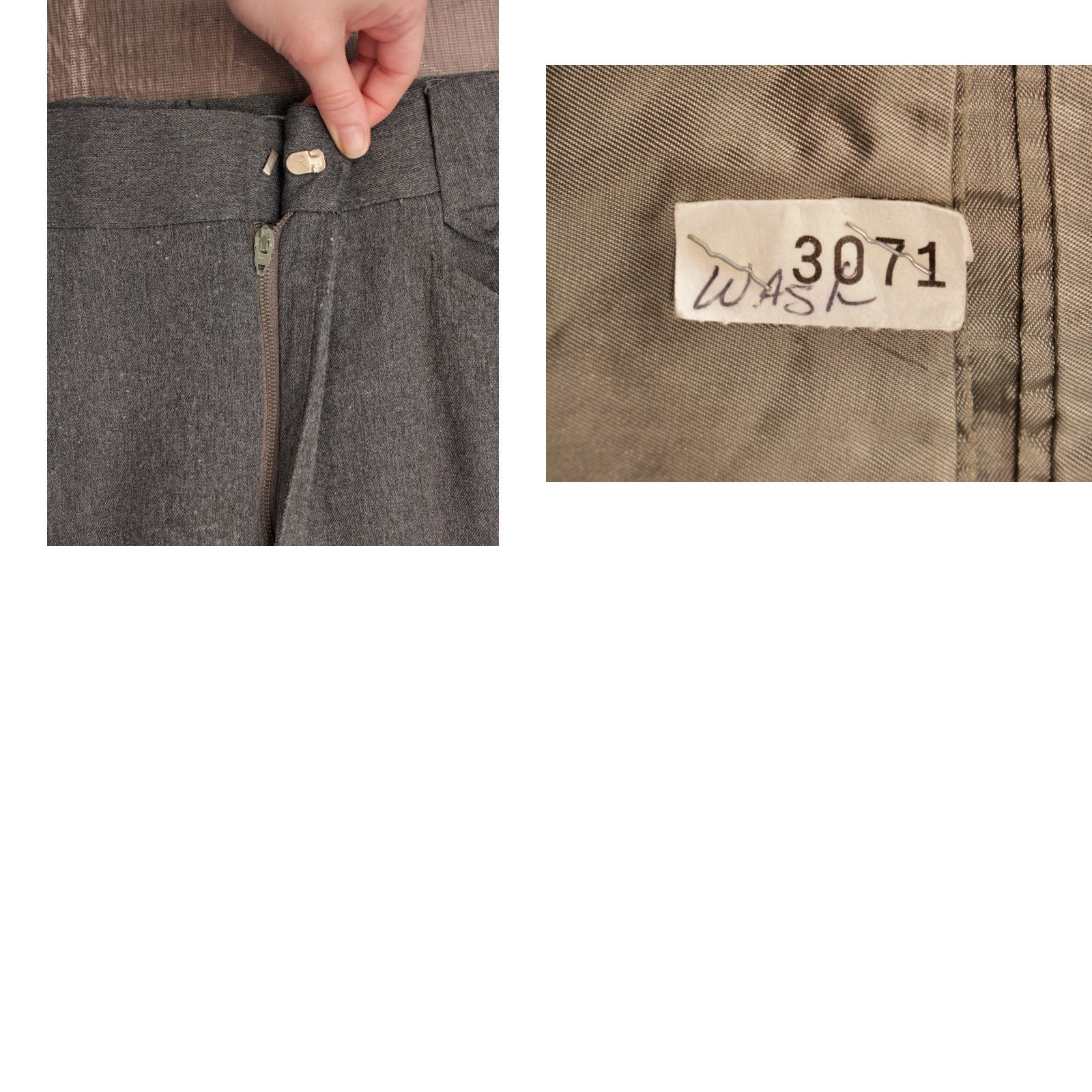 Vintage VINTAGE Circle S Mens Western Leisure Suit 2 PC Grey 1970s 70s 2 PC Sz M Polyester Mens Western Suit Size 40R - 9 Thumbnail
