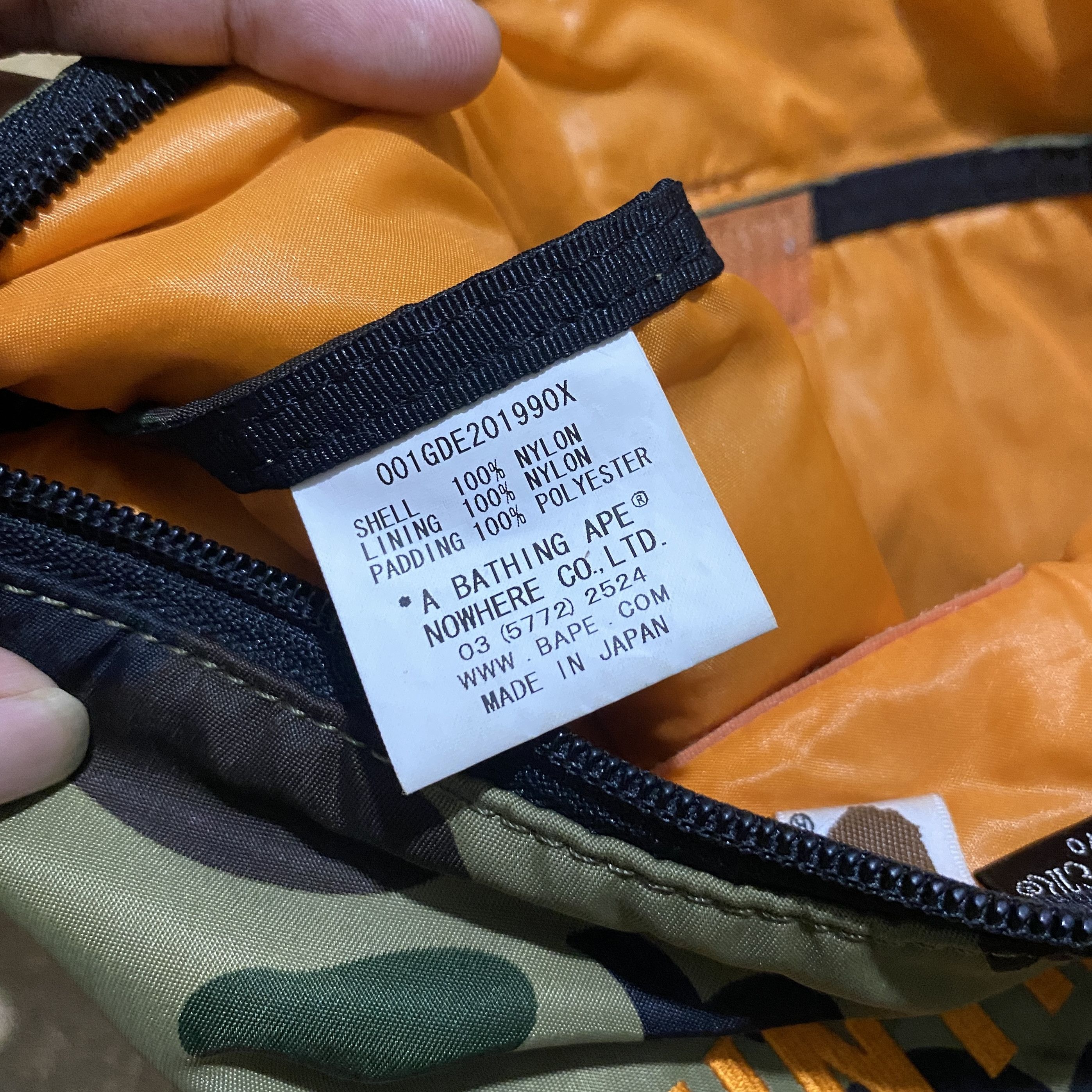 Bape × Porter Abathing Ape Tiger Camo x Porter Sacoche Size ONE SIZE - 11 Thumbnail