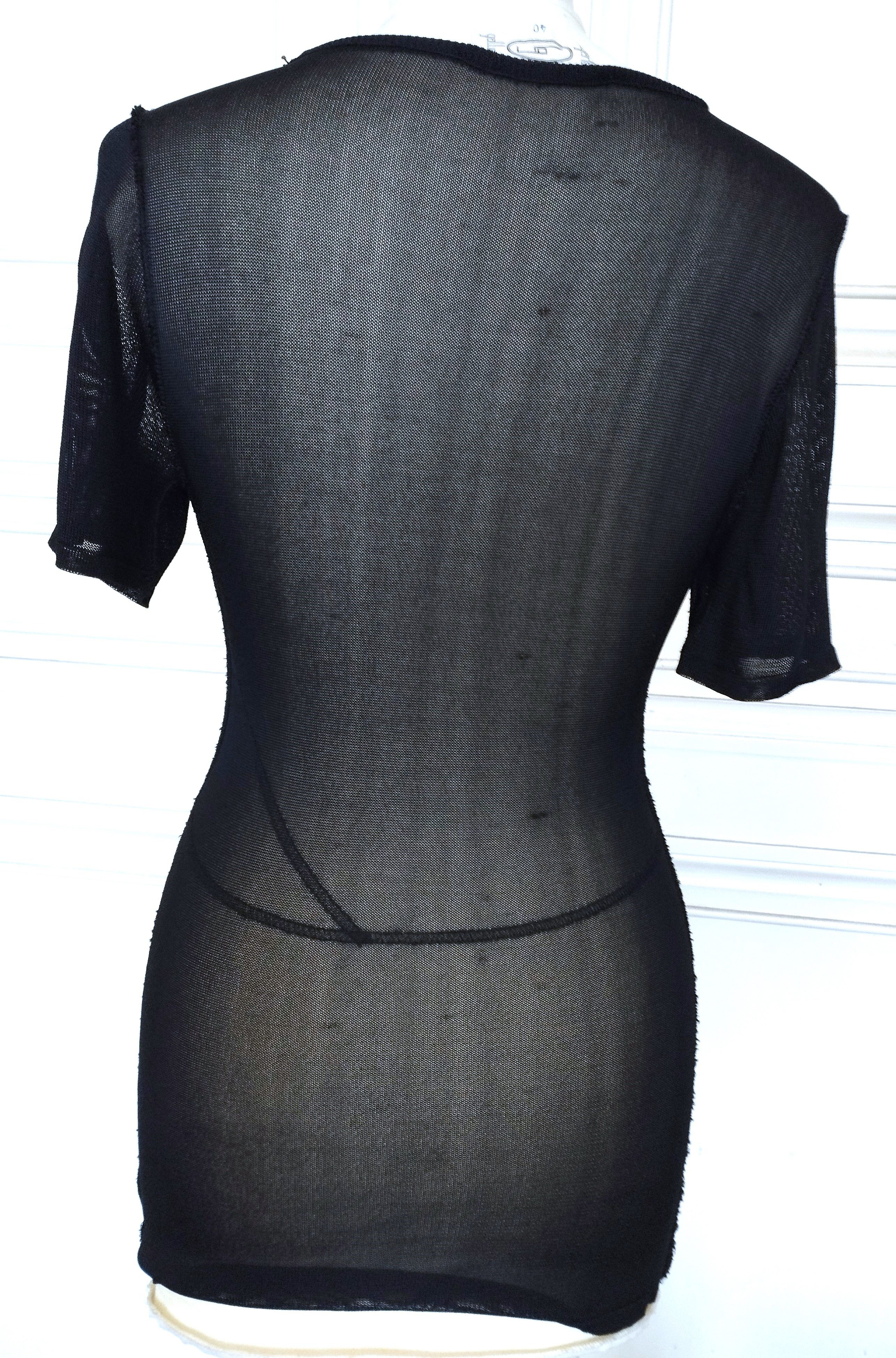 Karl Lagerfeld Lagerfeld Top Maille Graphique TS Size S / US 4 / IT 40 - 3 Thumbnail
