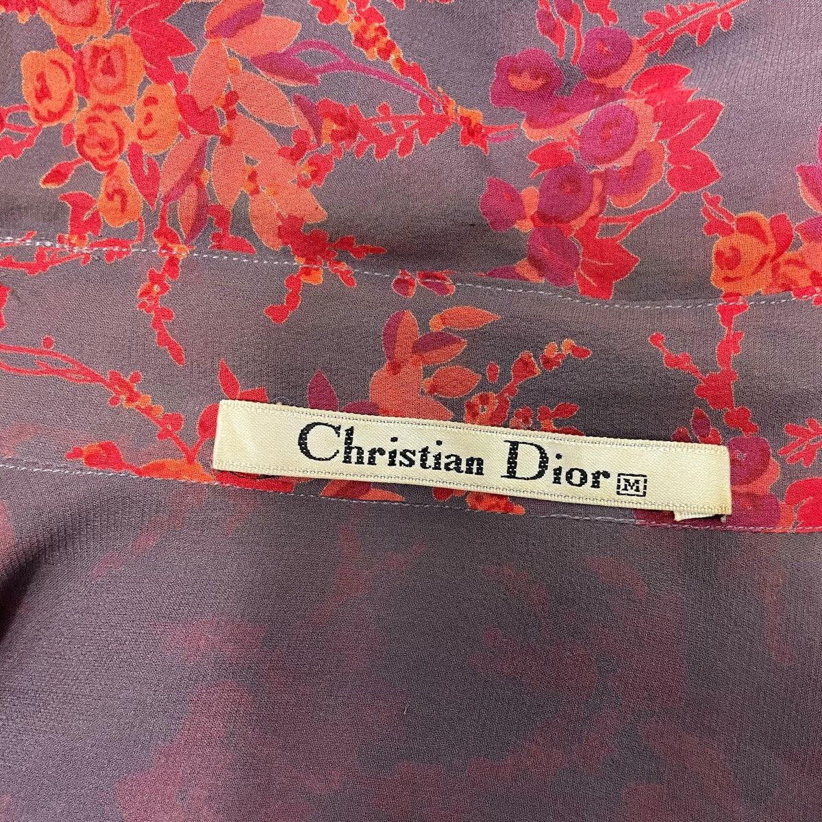 Christian Dior Monsieur Christian Dior Flower Design Shirt Blouse Size M / US 6-8 / IT 42-44 - 14 Thumbnail