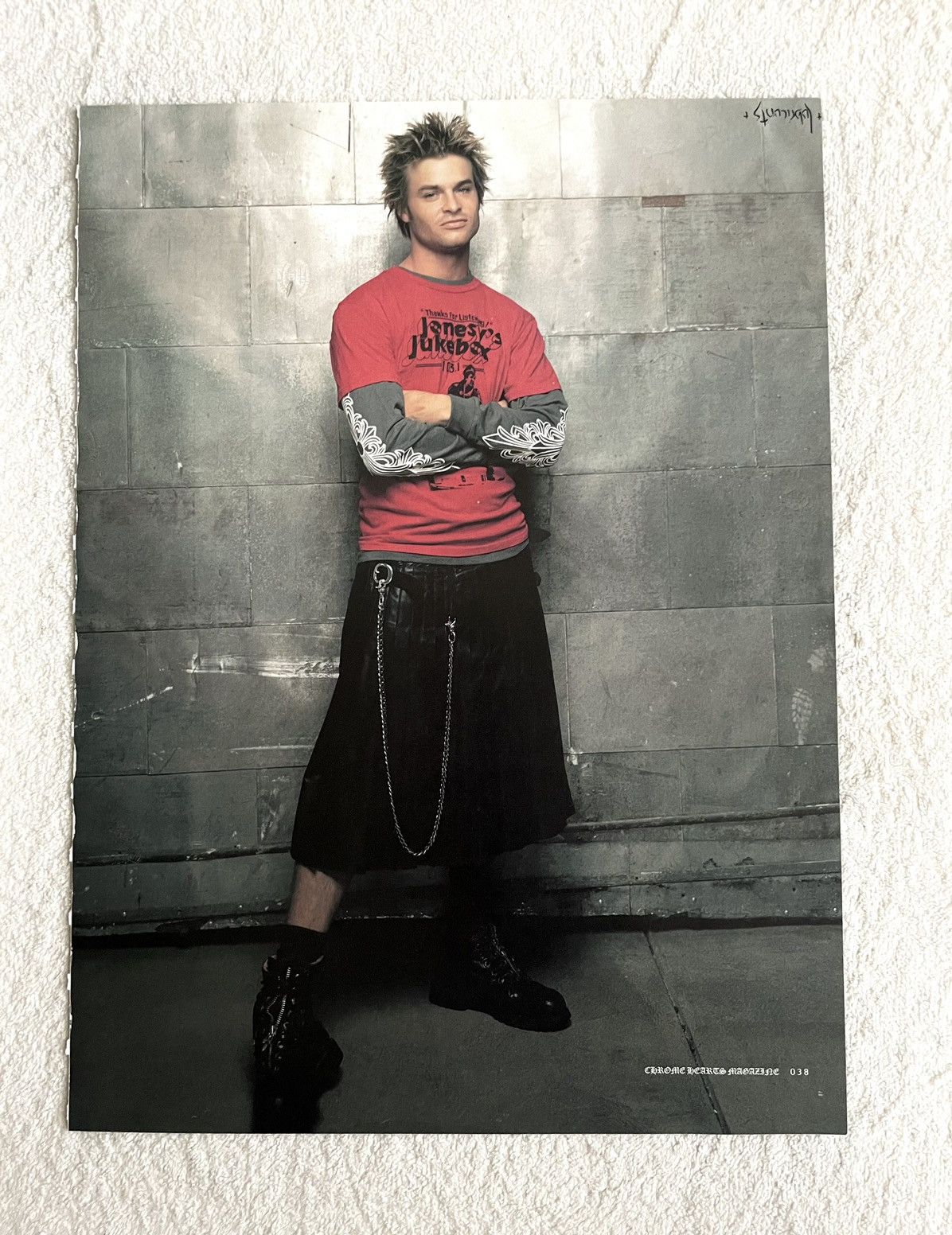 Chrome Hearts Chrome Hearts close up 8x11 magazine cutout Poster Size ONE SIZE - 1 Thumbnail