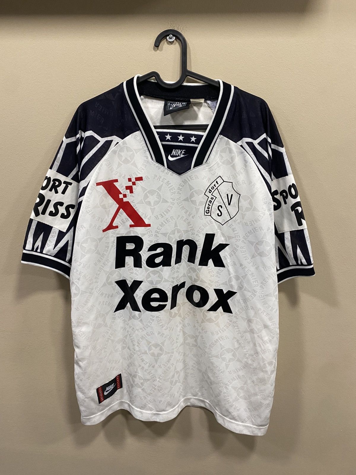 Nike Vintage Nike Premier SV Gerasdorf Match Worn 7 Jersey Size US XL / EU 56 / 4 - 1 Thumbnail