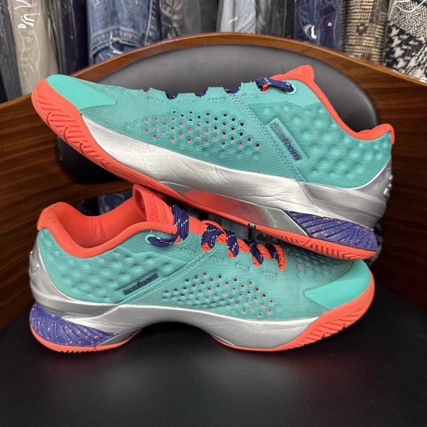 Under Armour Under Armour Curry 1 Basketball Shoes K15 Size US 7.5 / EU 40-41 - 7 Thumbnail