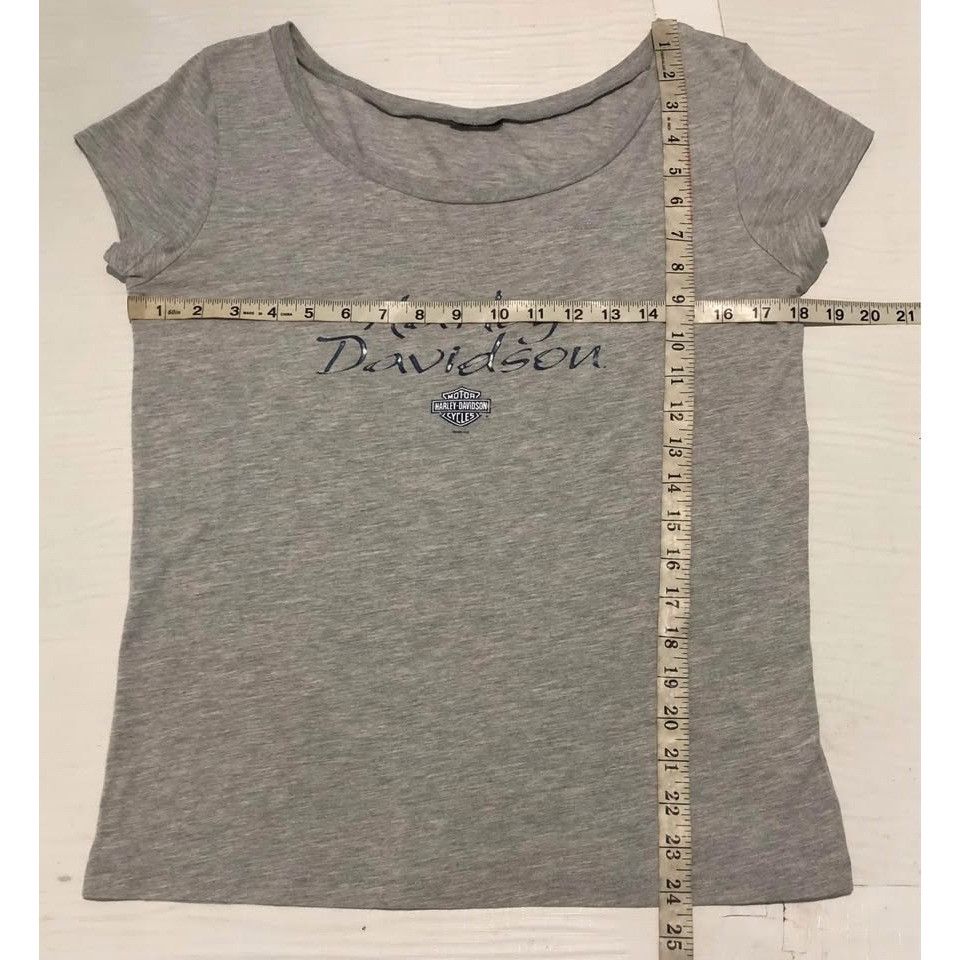 Harley Davidson × Vintage VTG 2006 Harley Davidson T-shirt Medium Women Elastic Fabric Size M / US 6-8 / IT 42-44 - 4 Thumbnail