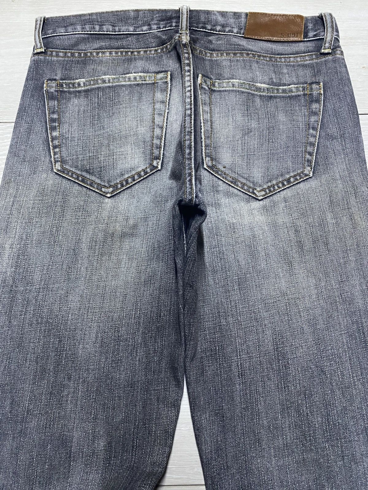 Uniqlo Vintage Japanese Brand Uniqlo S001 Skinny Jeans Size US 30 / EU 46 - 4 Thumbnail