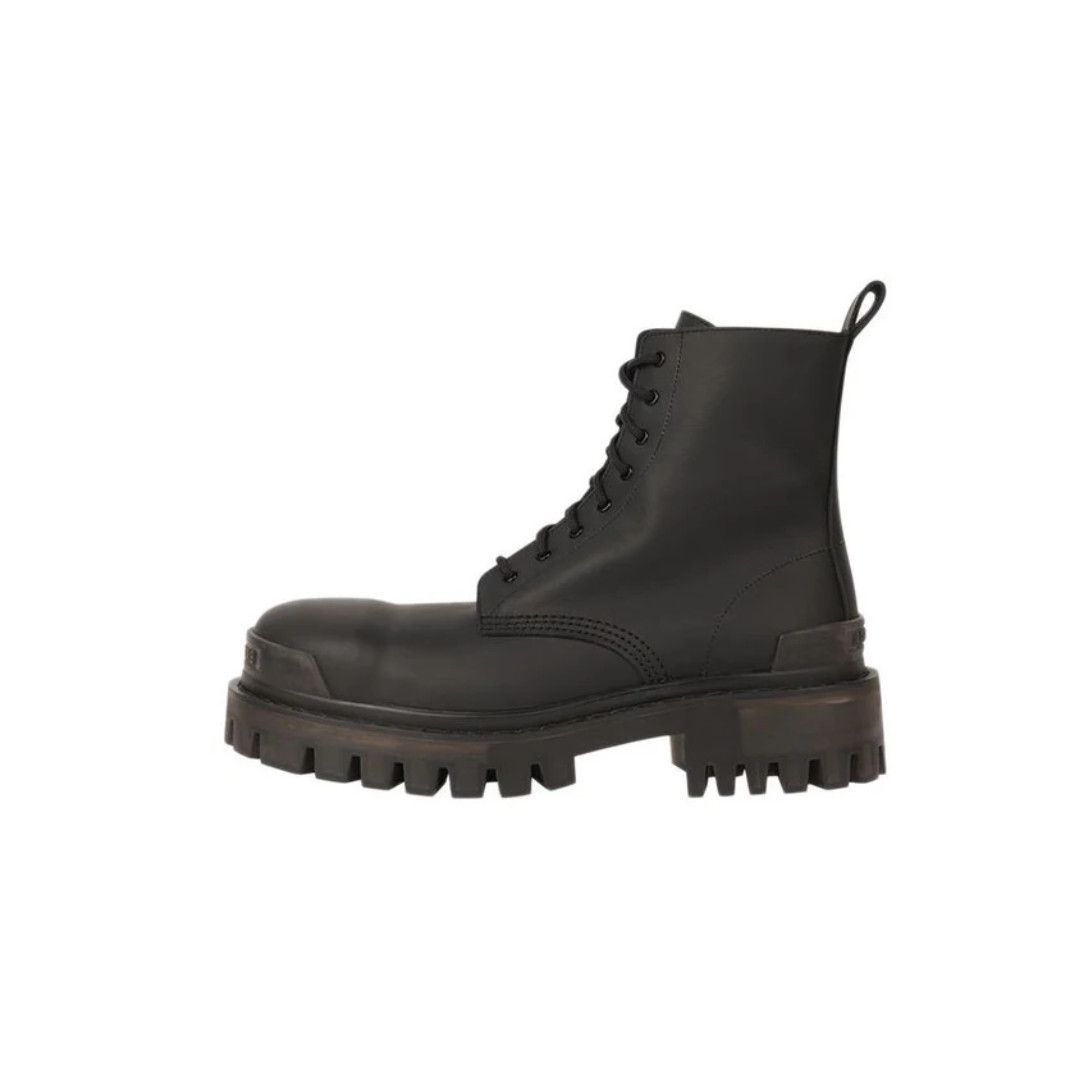 Balenciaga o1mt1gz0825 Strike 20mm Boots in Black Size US 7 / IT 37 - 1 Thumbnail