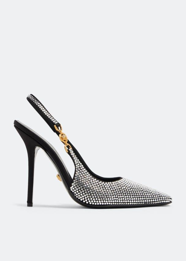 Versace Versace Medusa ‘95 Crystal Slingback Pumps 110mm size 35 Size ONE SIZE - 1 Thumbnail